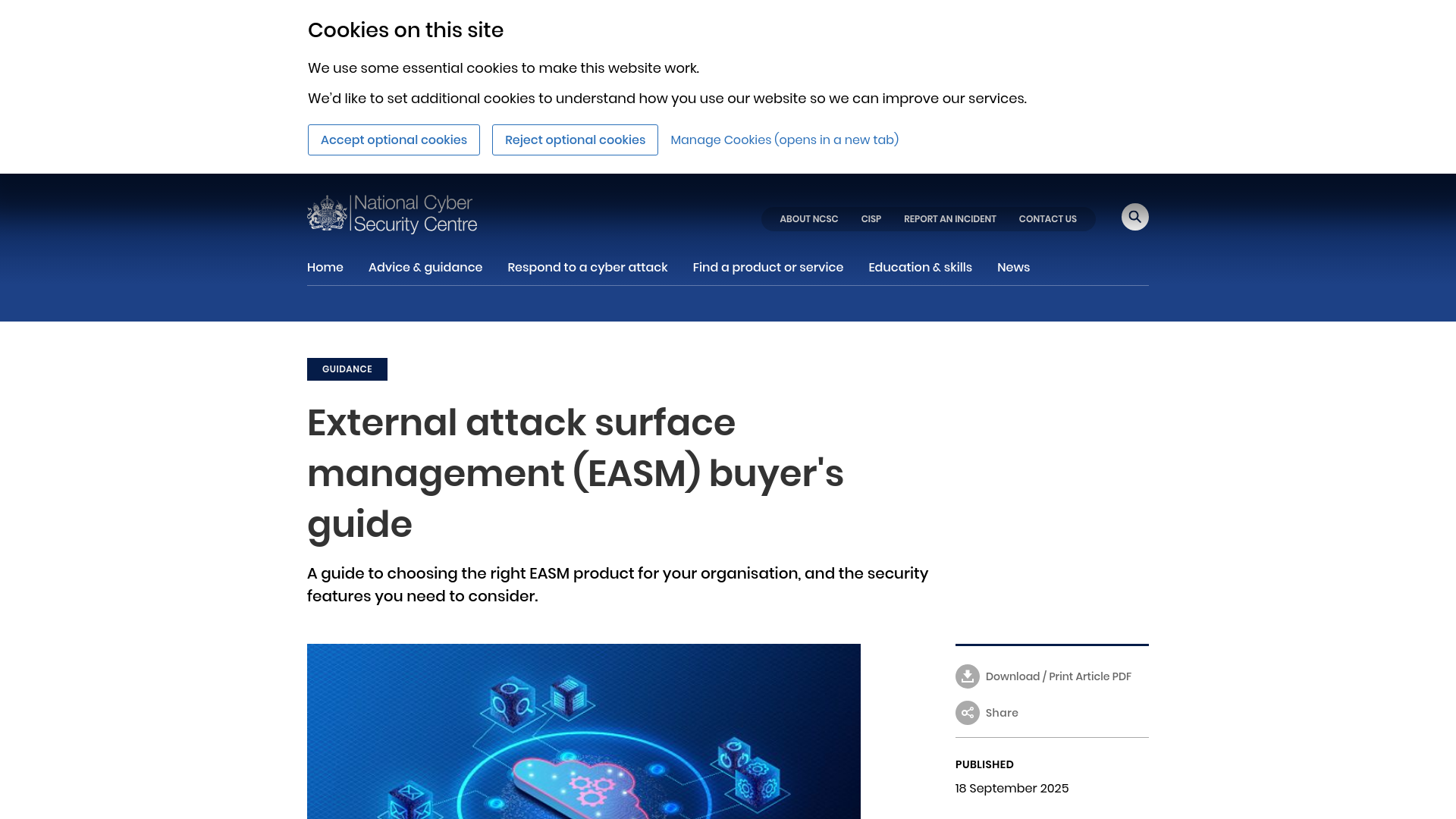External attack surface management (EASM) - NCSC.GOV.UK