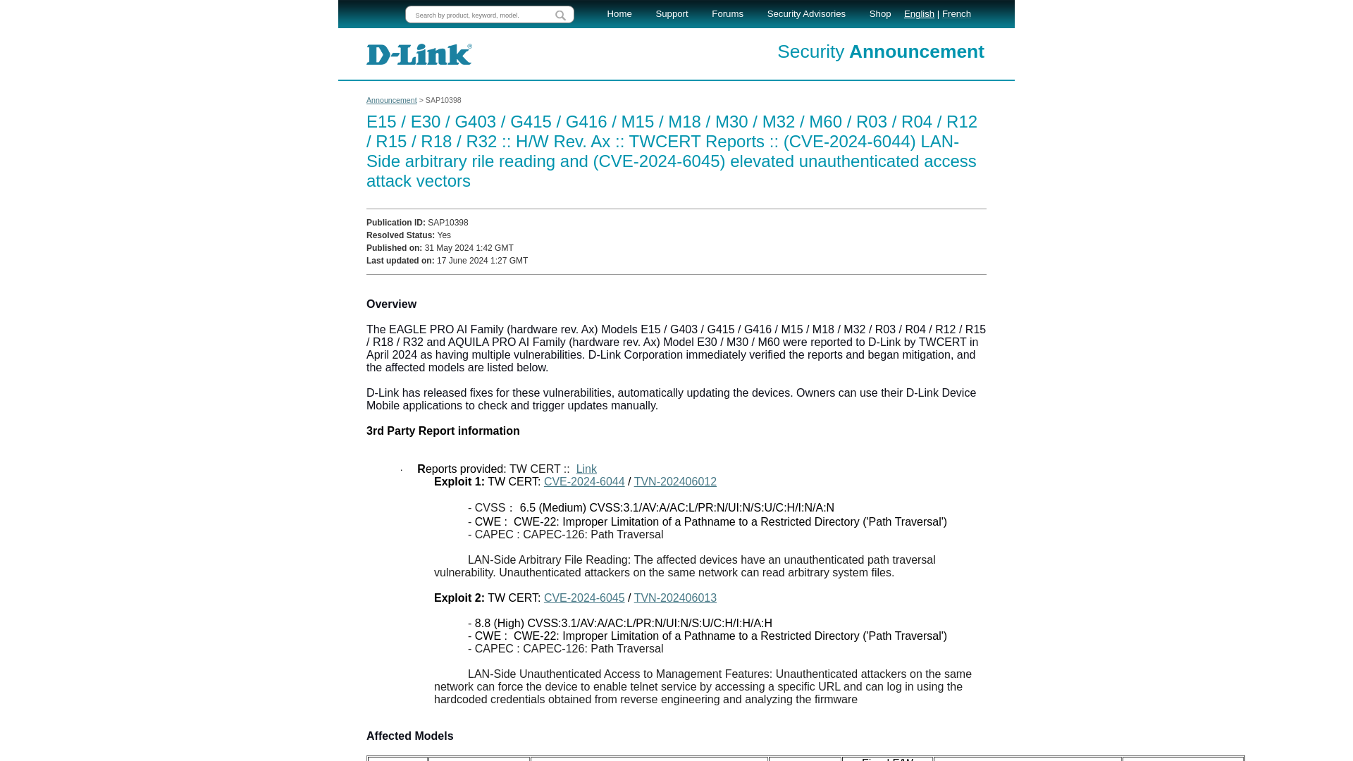 D-Link Technical Support