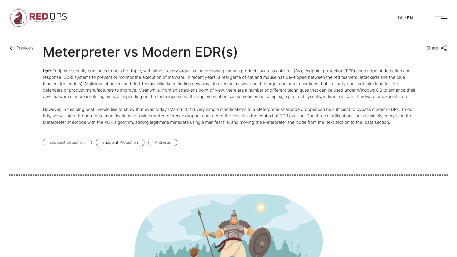 Meterpreter vs Modern EDR(s) - RedOps - English