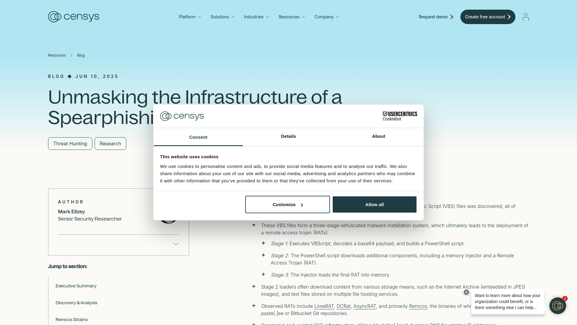 Unmasking the Infrastructure of a Spearphishing Campaign