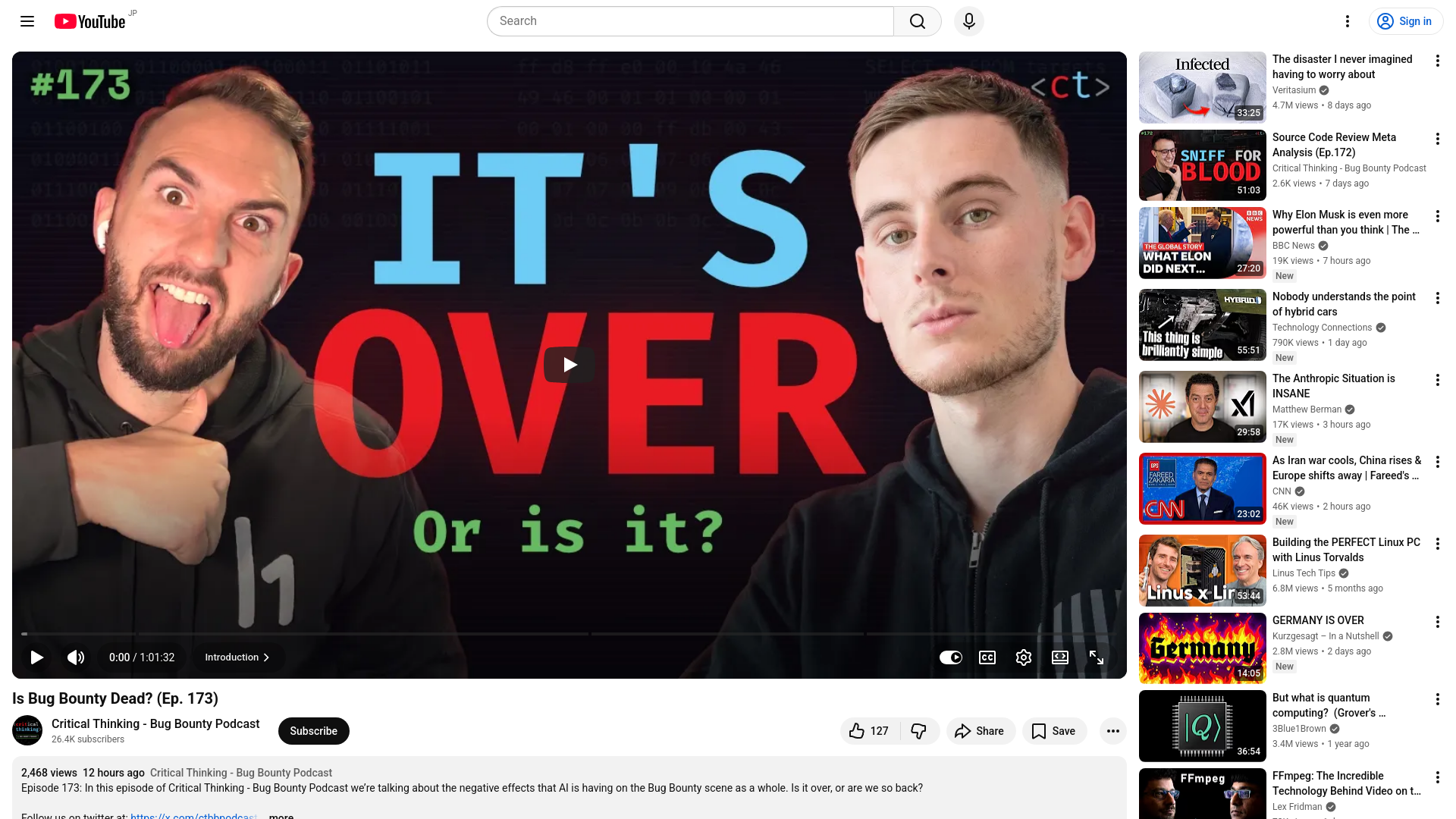 Is Bug Bounty Dead? (Ep. 173) - YouTube