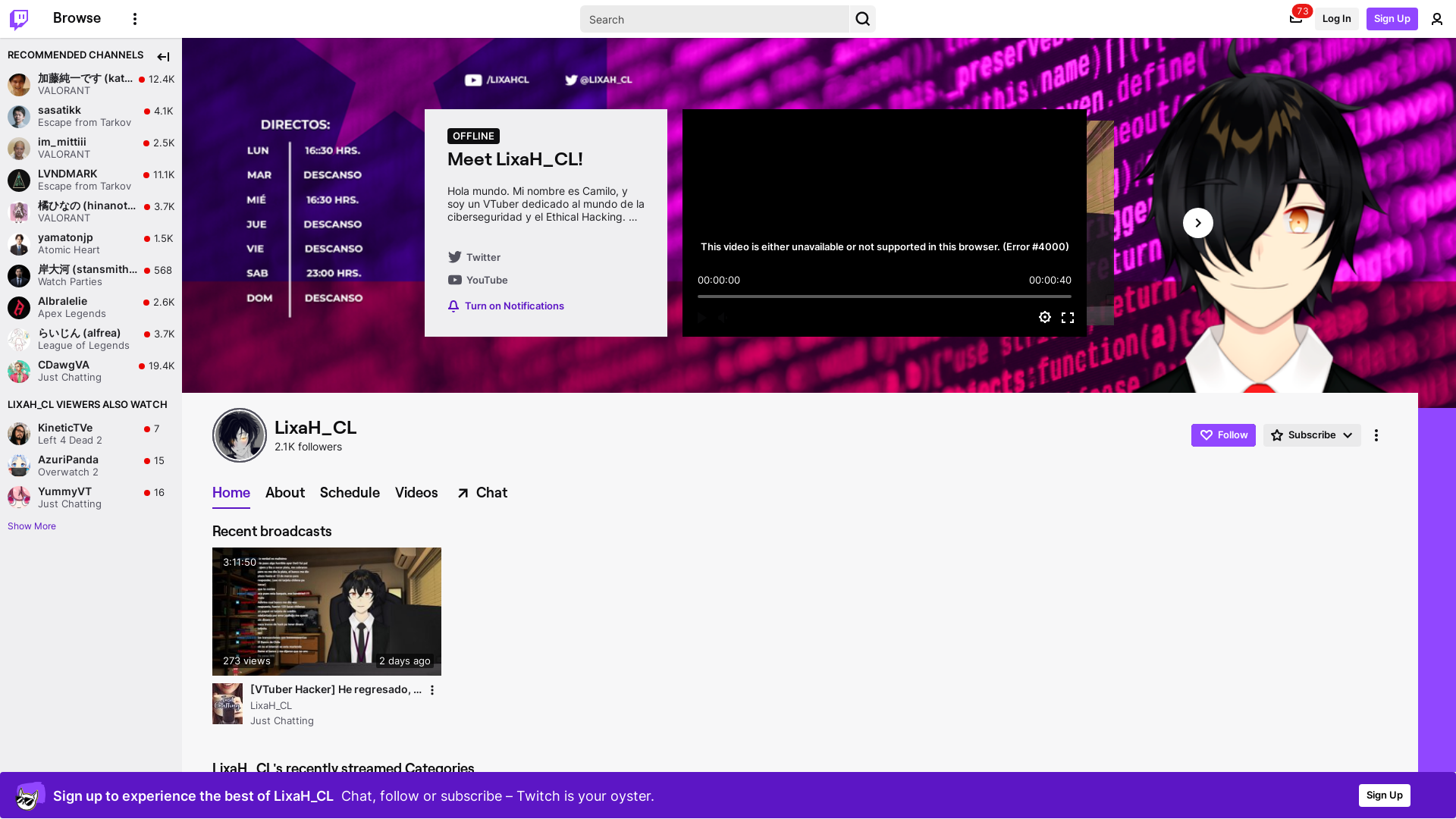 LixaH_CL - Twitch