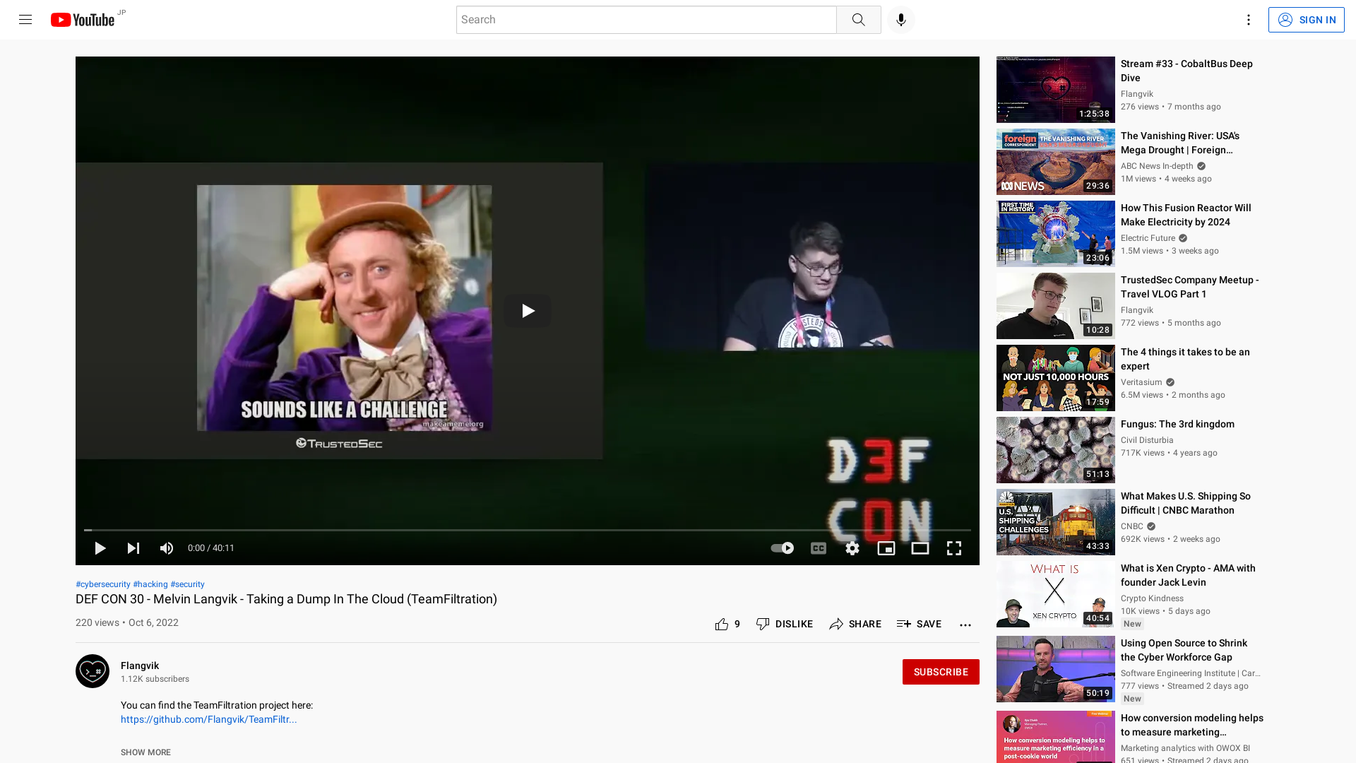 DEF CON 30 - Melvin Langvik - Taking a Dump In The Cloud (TeamFiltration) - YouTube