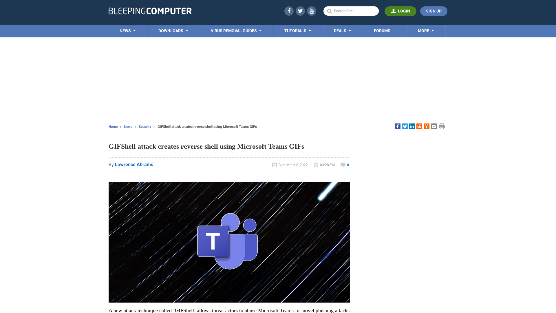GIFShell attack creates reverse shell using Microsoft Teams GIFs