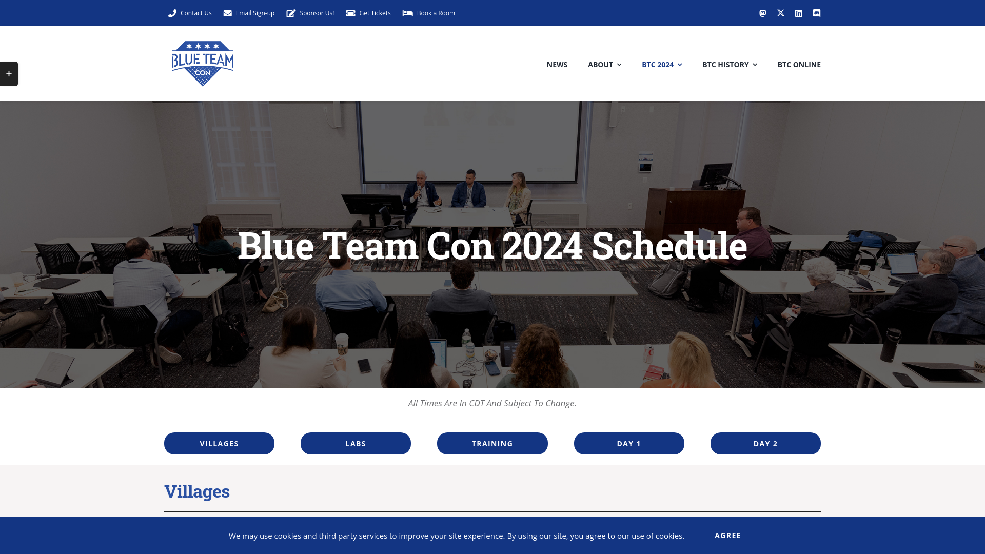 Blue Team Con 2024 Schedule - Blue Team Con