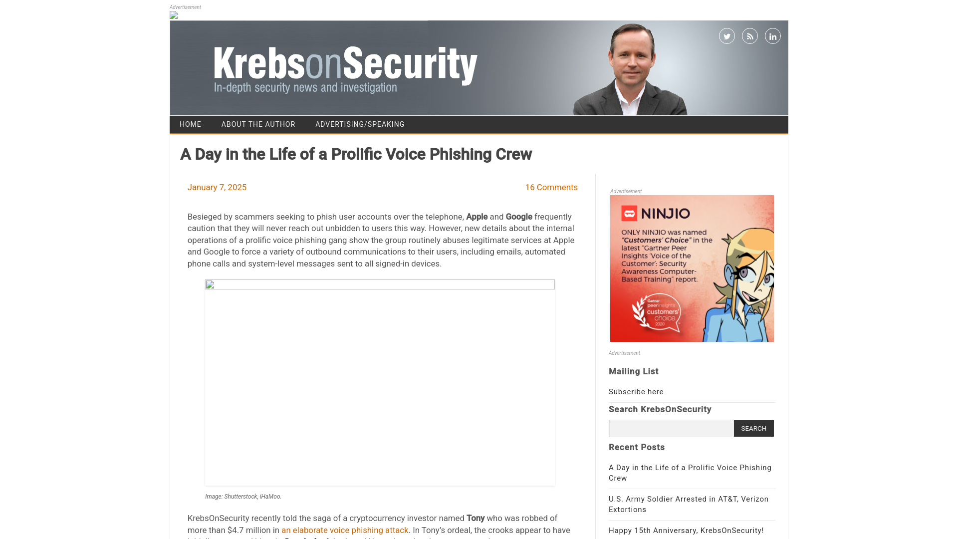 A Day in the Life of a Prolific Voice Phishing Crew – Krebs on Security