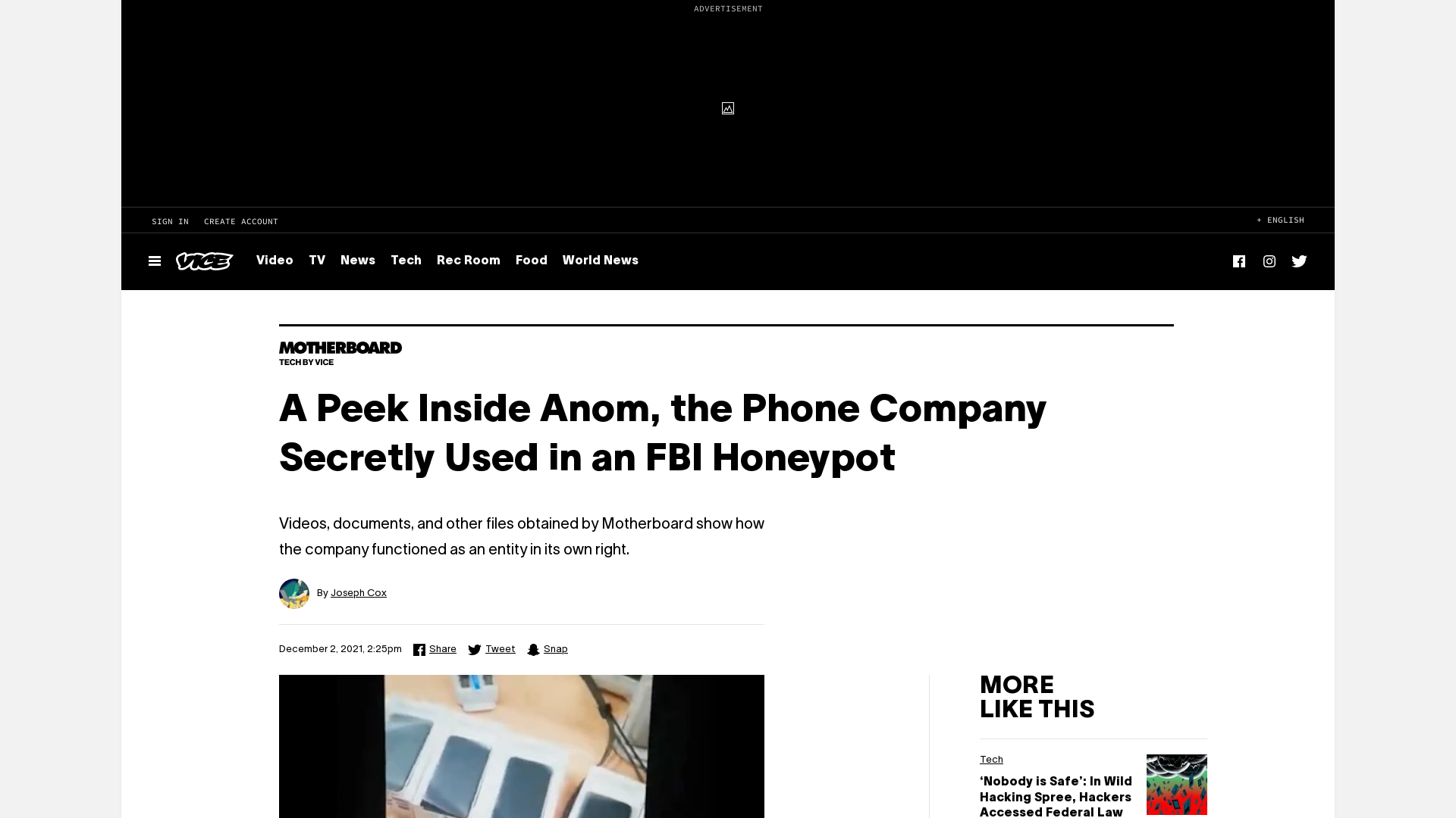 A Peek Inside Anom, the Phone Company Secretly Used in an FBI Honeypot
