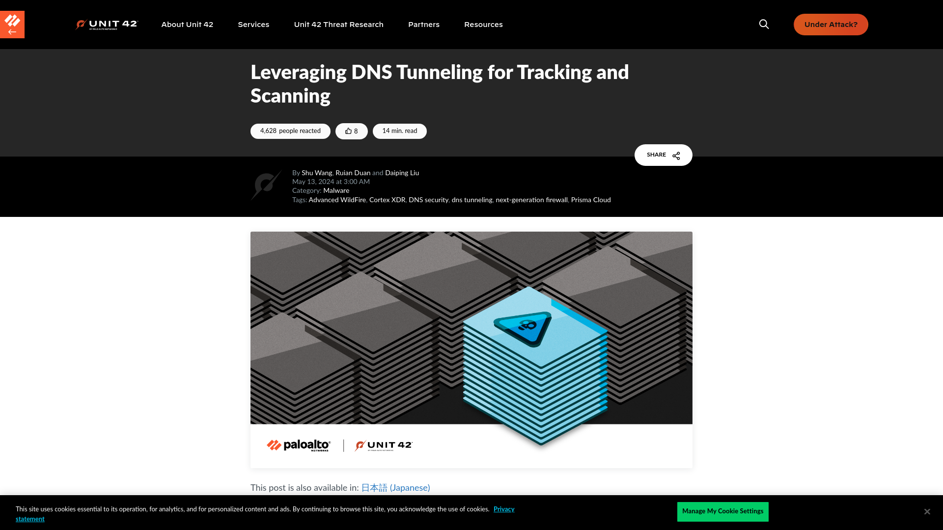 Leveraging DNS Tunneling for Tracking and Scanning