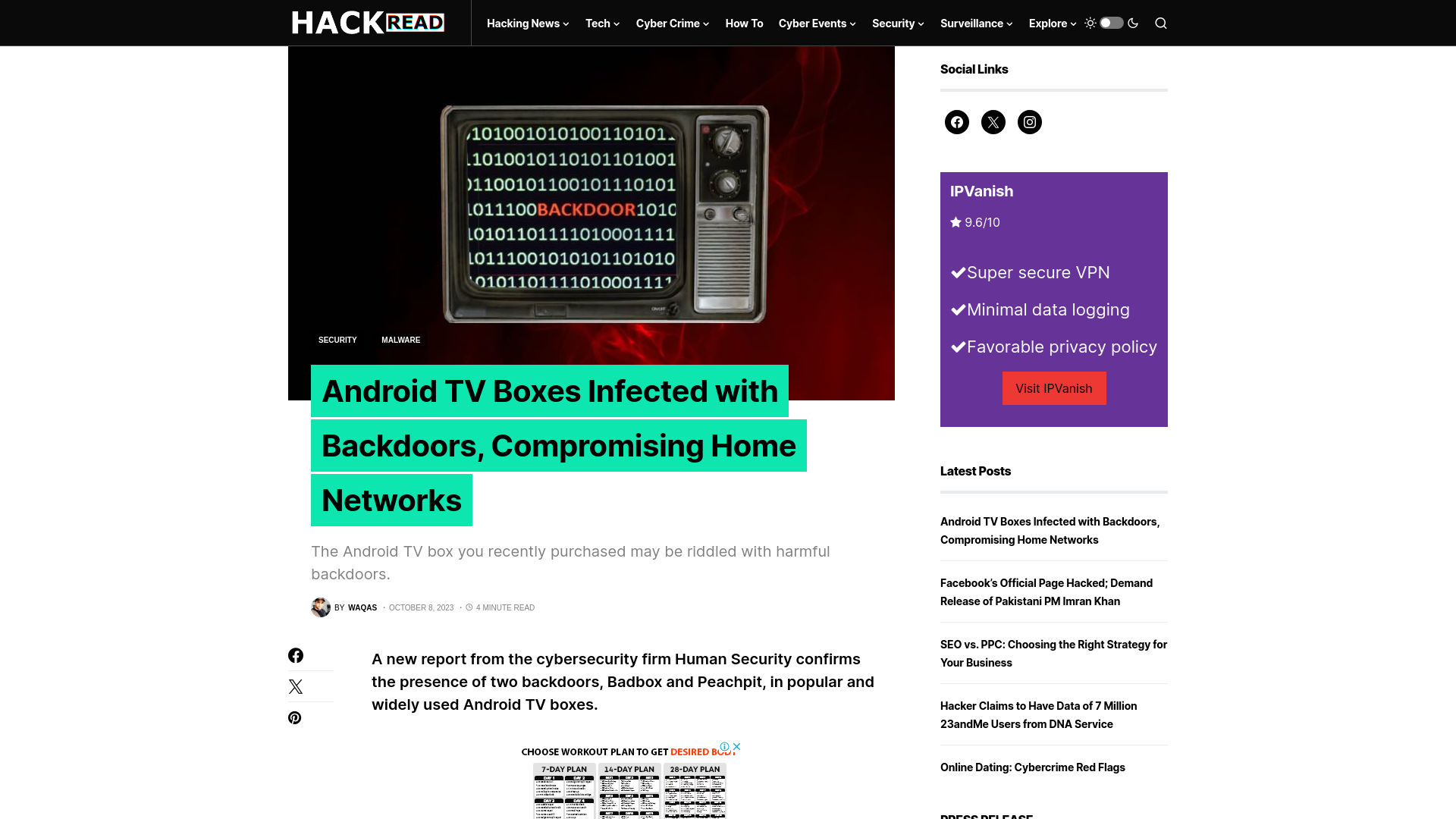 Android TV Boxes Infected with Backdoors, Compromising Home Networks