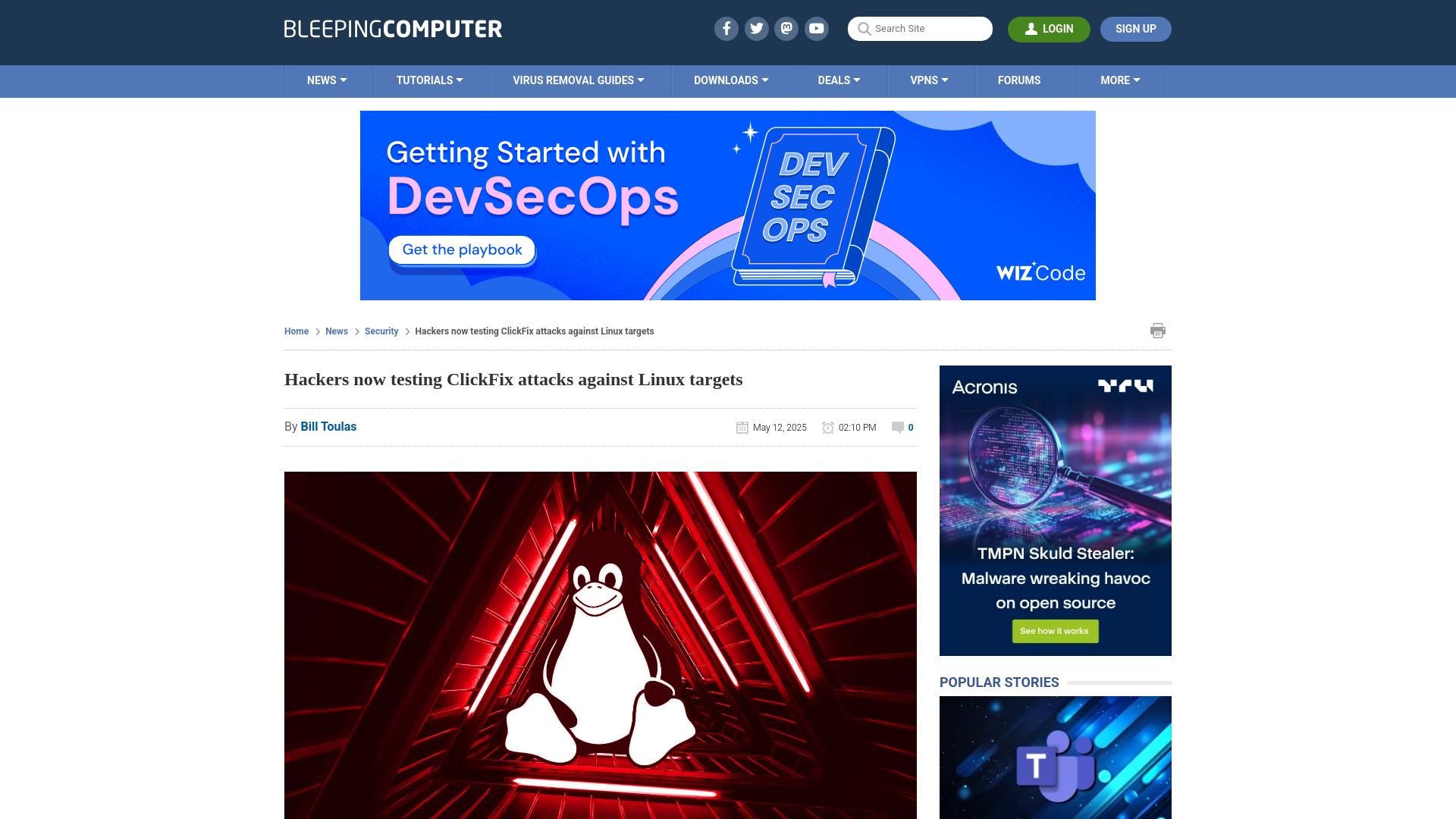 Hackers now testing ClickFix attacks against Linux targets