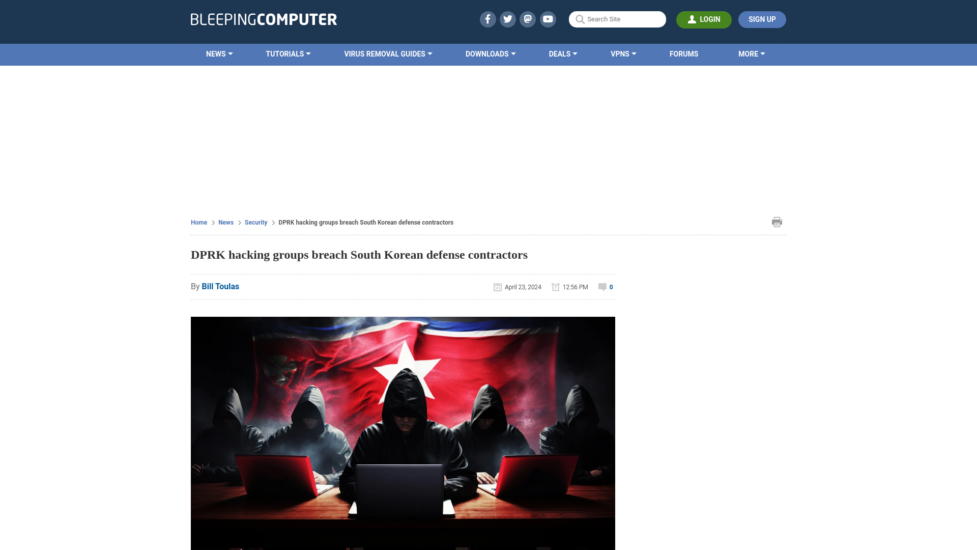 DPRK hacking groups breach South Korean defense contractors