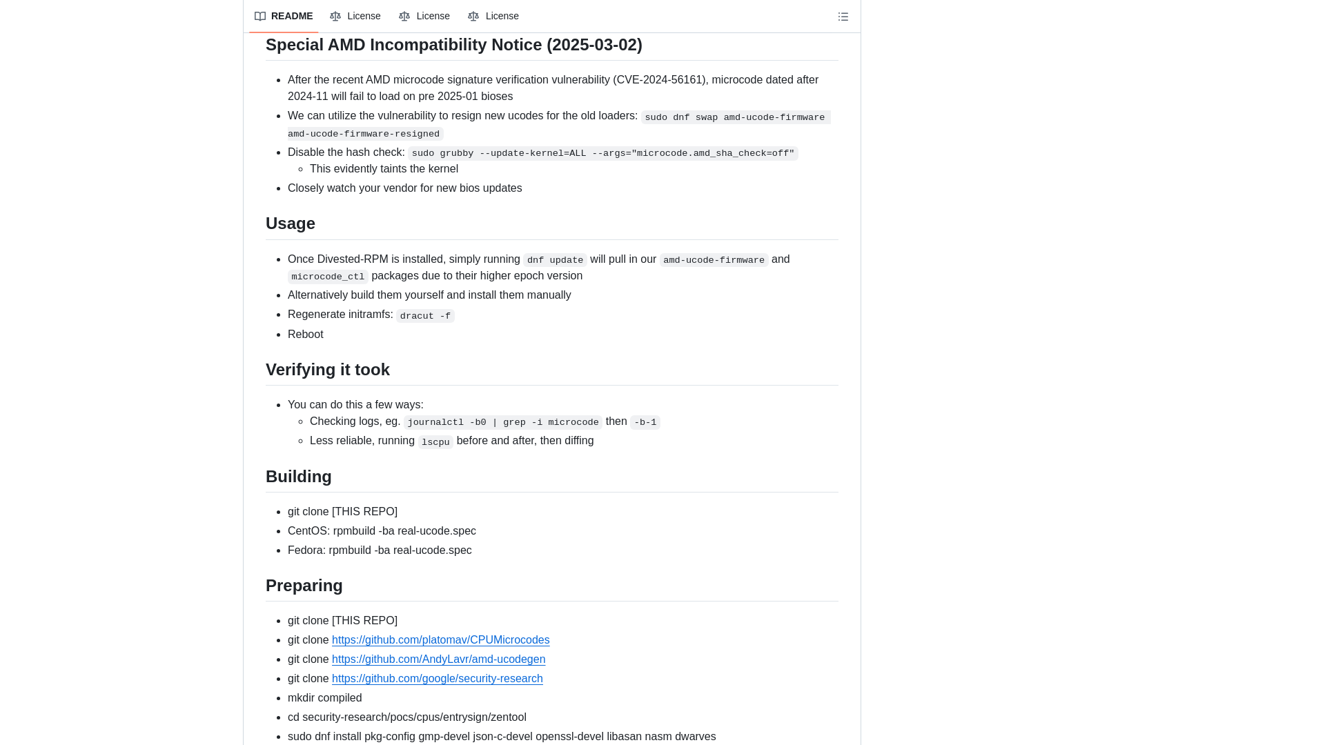 GitHub - divestedcg/real-ucode: All the microcodes, but packaged!