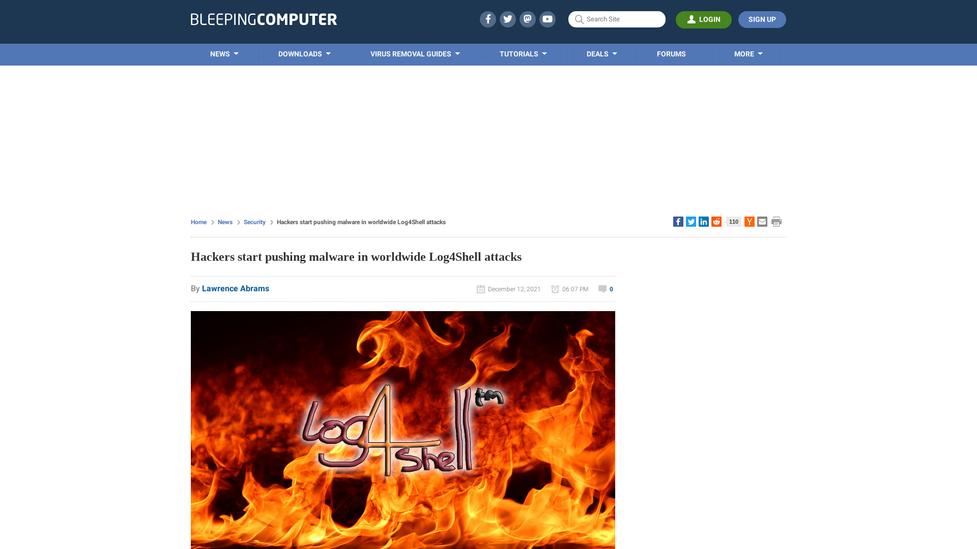Hackers start pushing malware in worldwide Log4Shell attacks