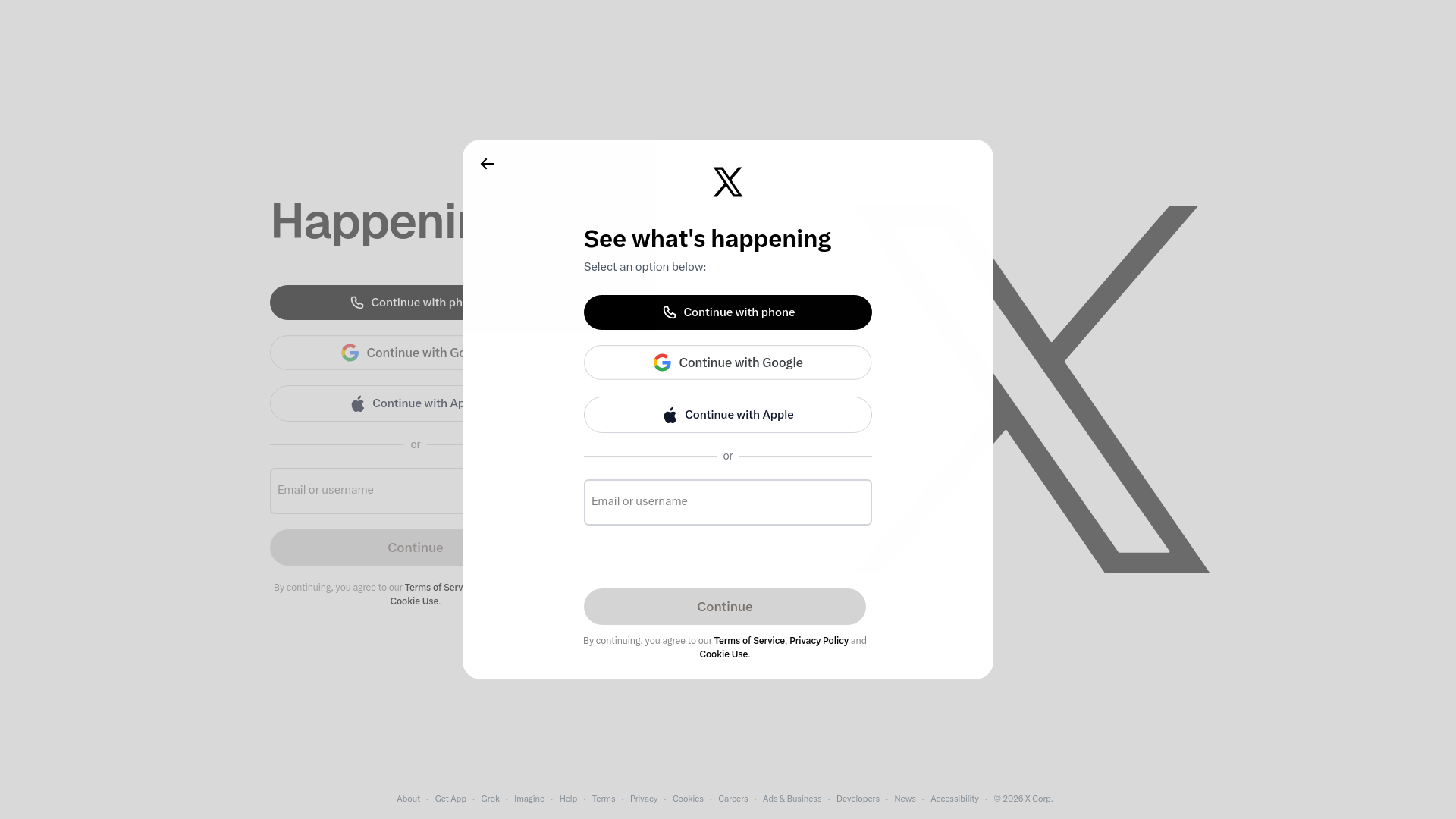 X - The Everything App / X