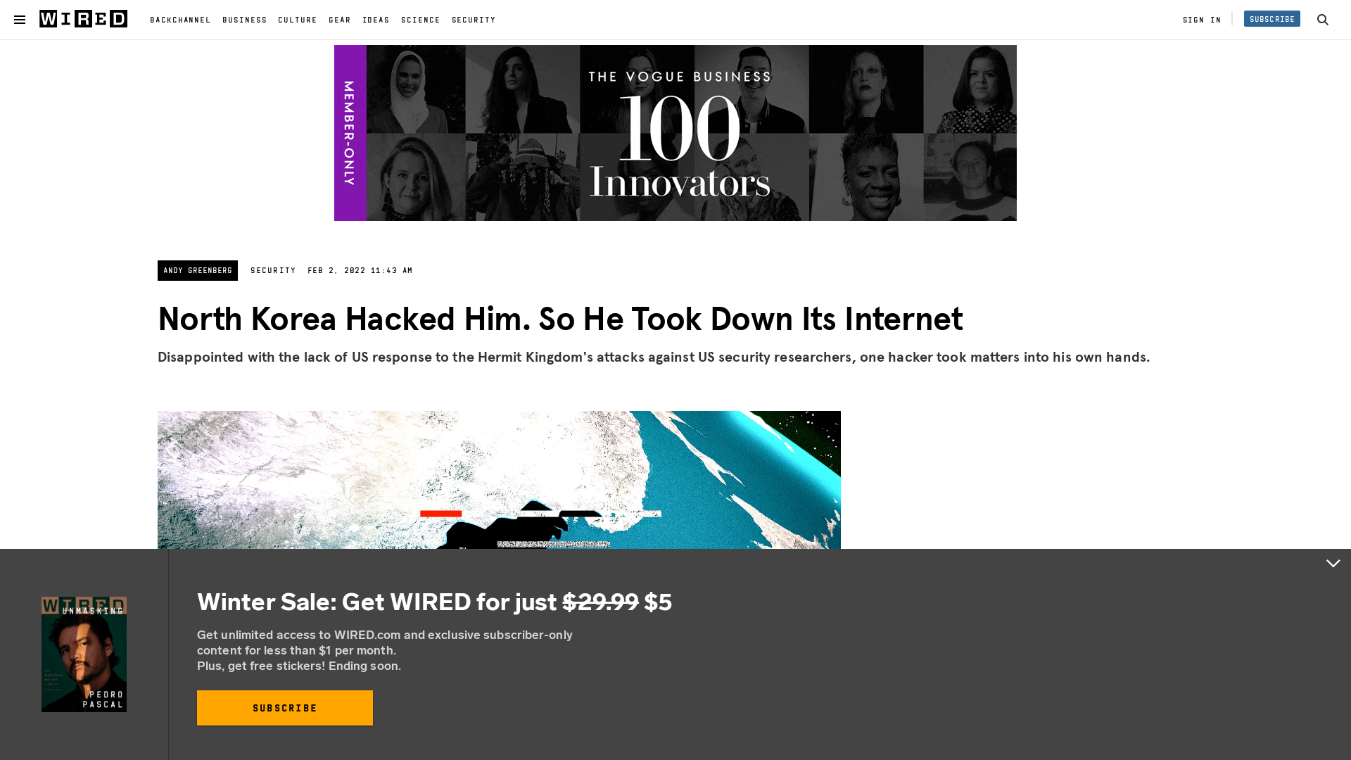 North Korea Hacked Him. So He Took Down Its Internet | WIRED