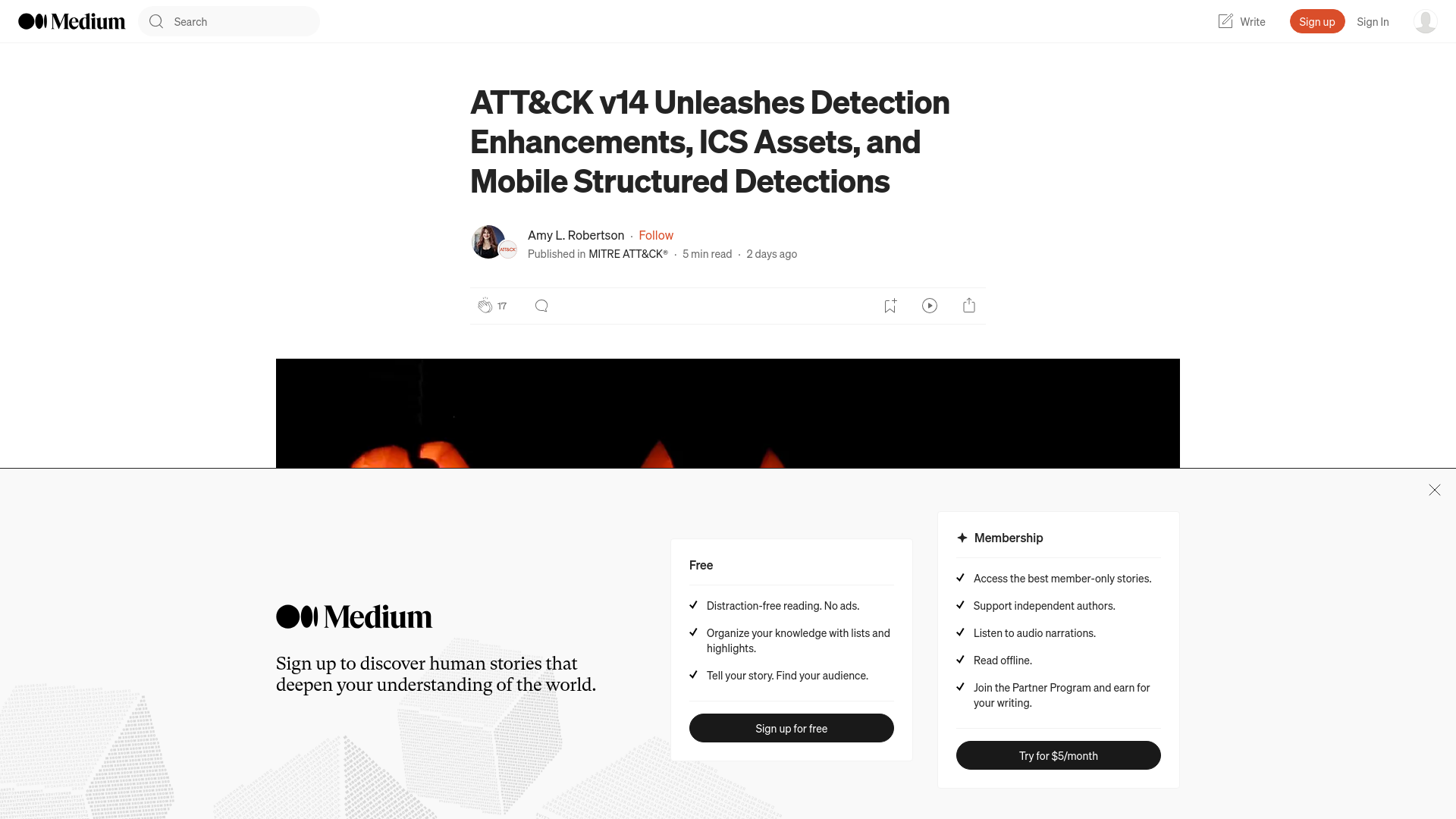 ATT&CK v14 Unleashes Detection Enhancements, ICS Assets, and Mobile Structured Detections | by Amy L. Robertson | MITRE ATT&CK® | Oct, 2023 | Medium