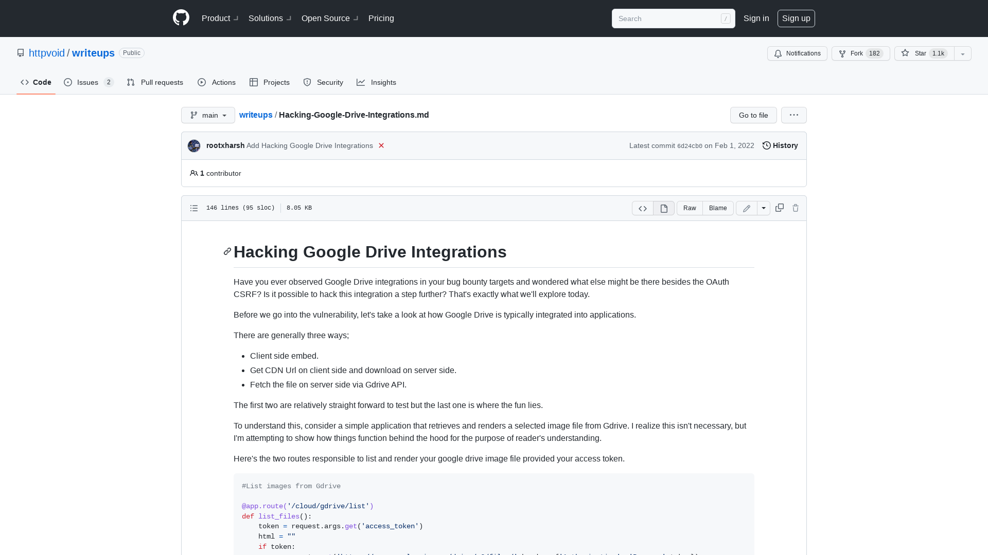 writeups/Hacking-Google-Drive-Integrations.md at main · httpvoid/writeups · GitHub