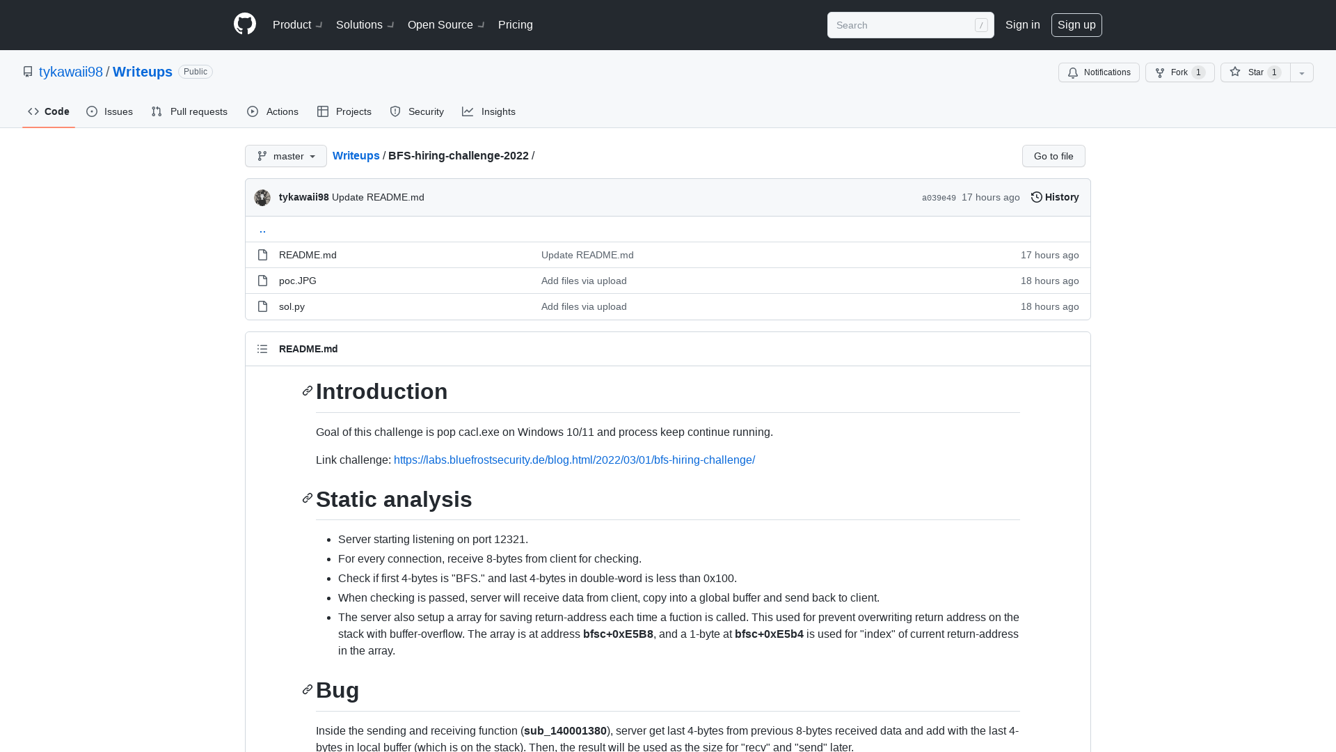 Writeups/BFS-hiring-challenge-2022 at master · tykawaii98/Writeups · GitHub