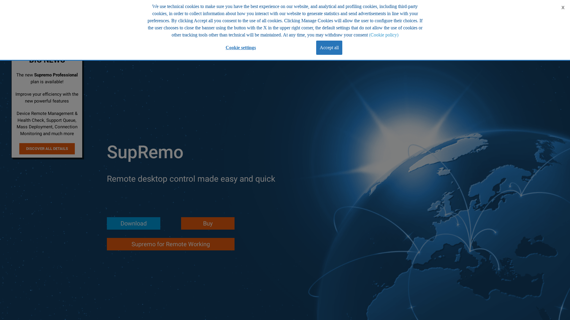 SupRemo | The Best Remote Desktop