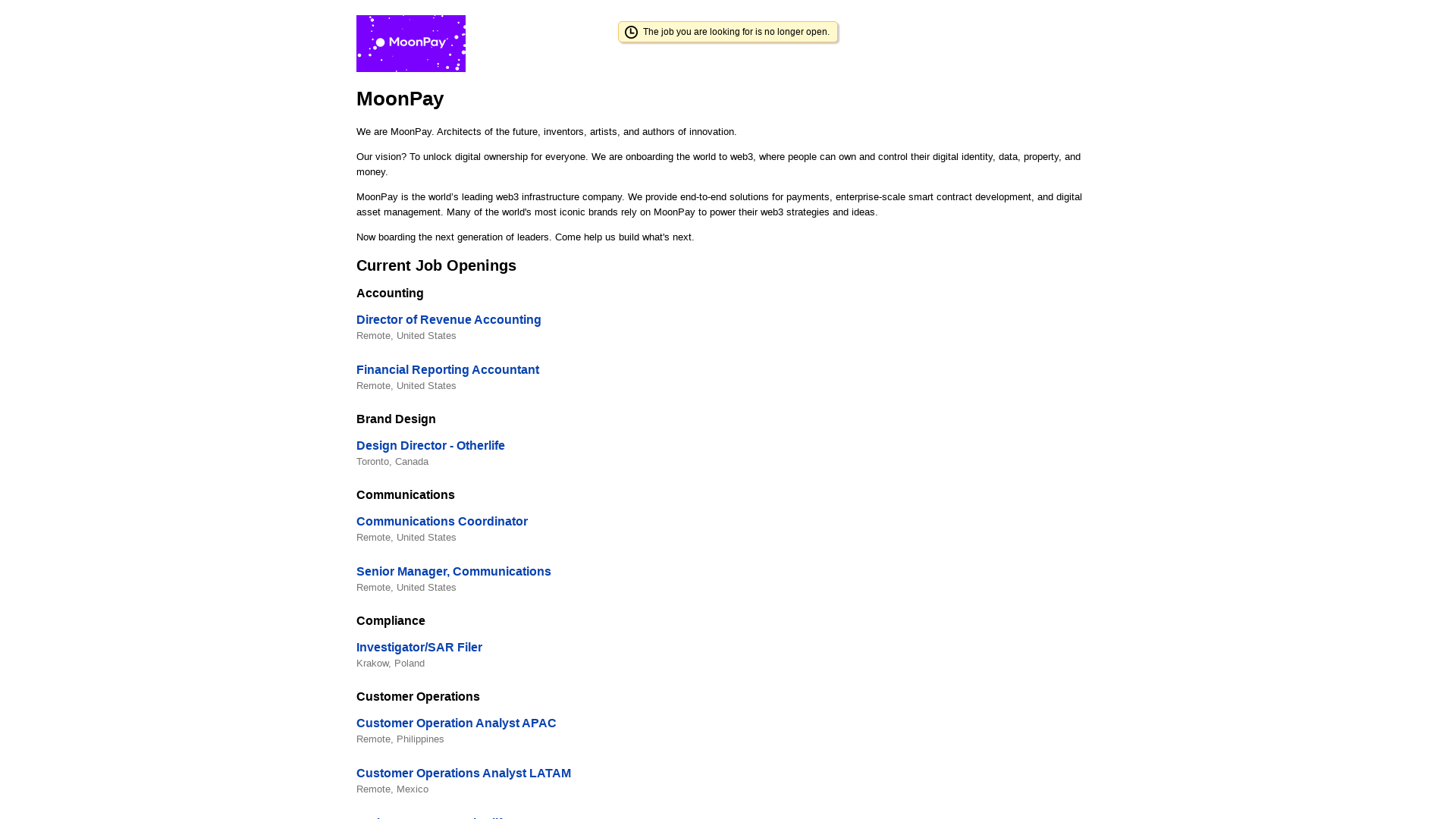 Jobs at MoonPay