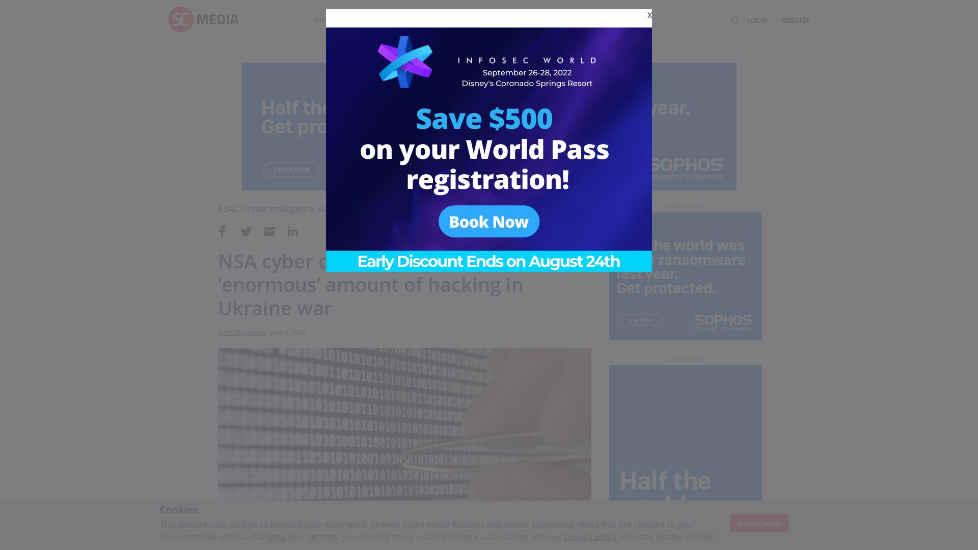 NSA cyber chief says there has been ‘enormous’ amount of hacking in Ukraine war