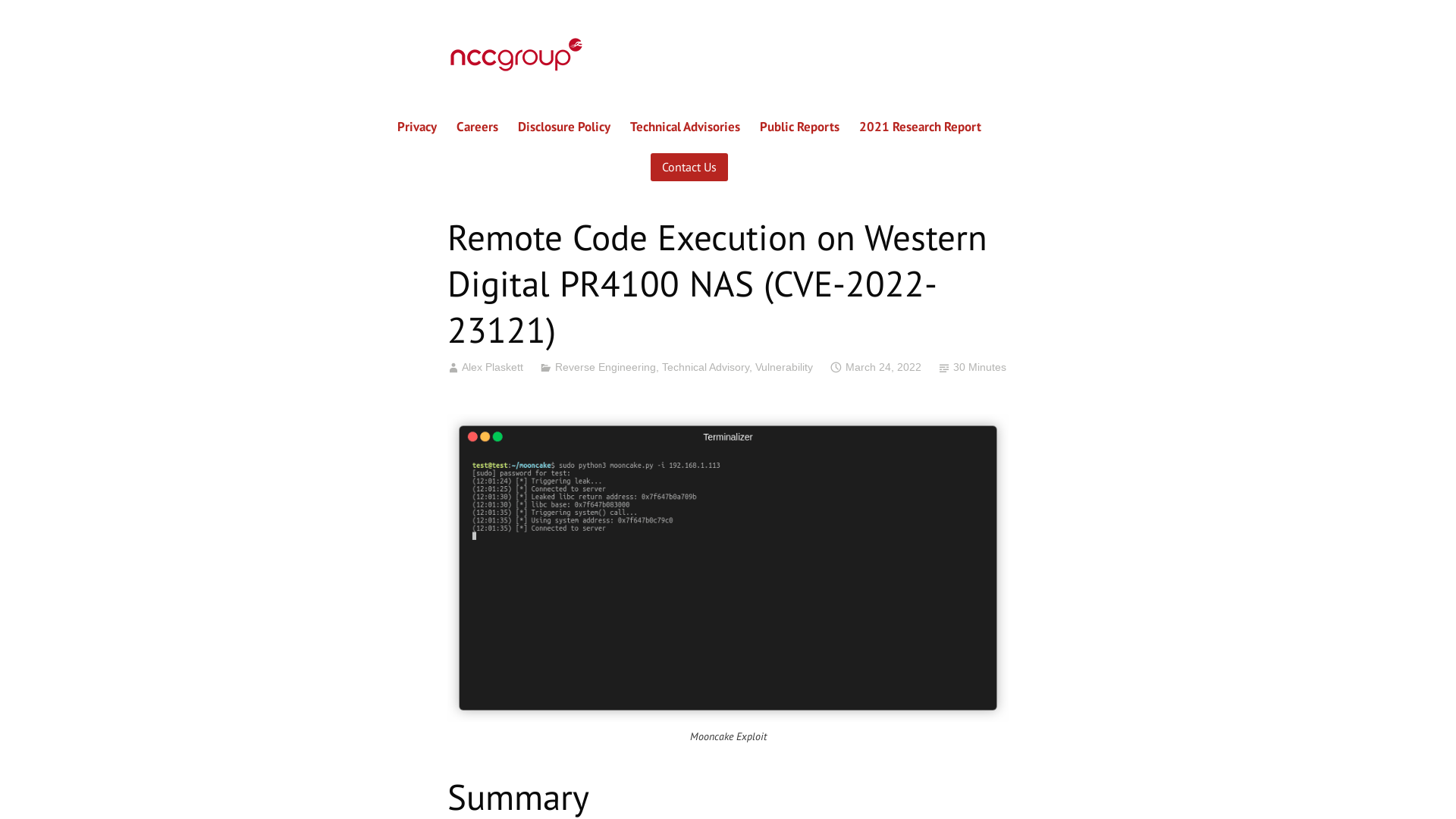 Remote Code Execution on Western Digital PR4100 NAS (CVE-2022-23121) – NCC Group Research