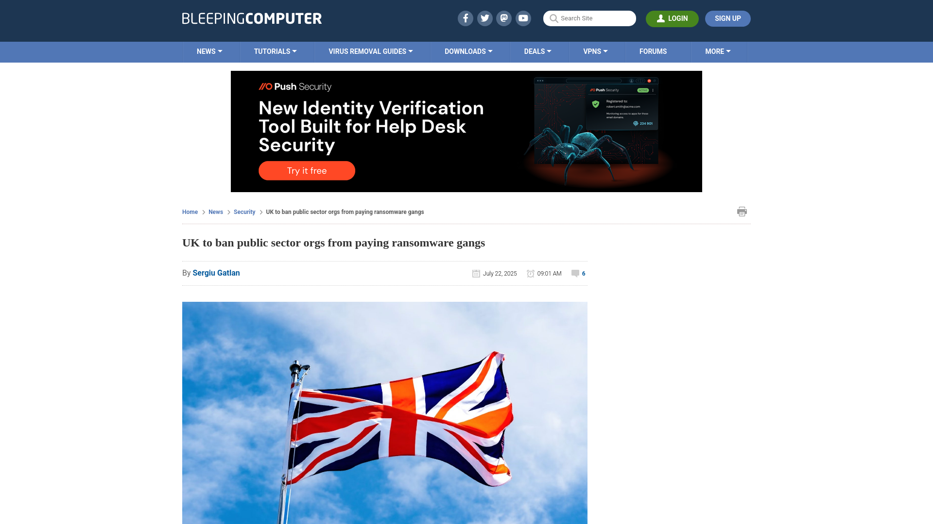 UK to ban public sector orgs from paying ransomware gangs