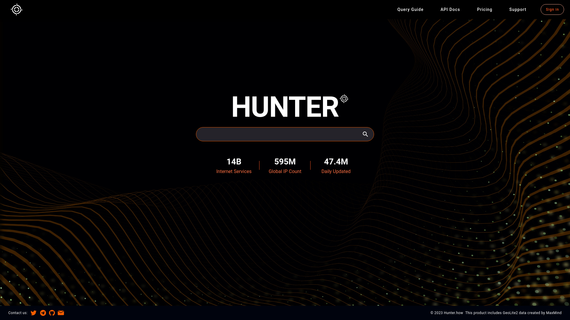 Hunter Search Engine