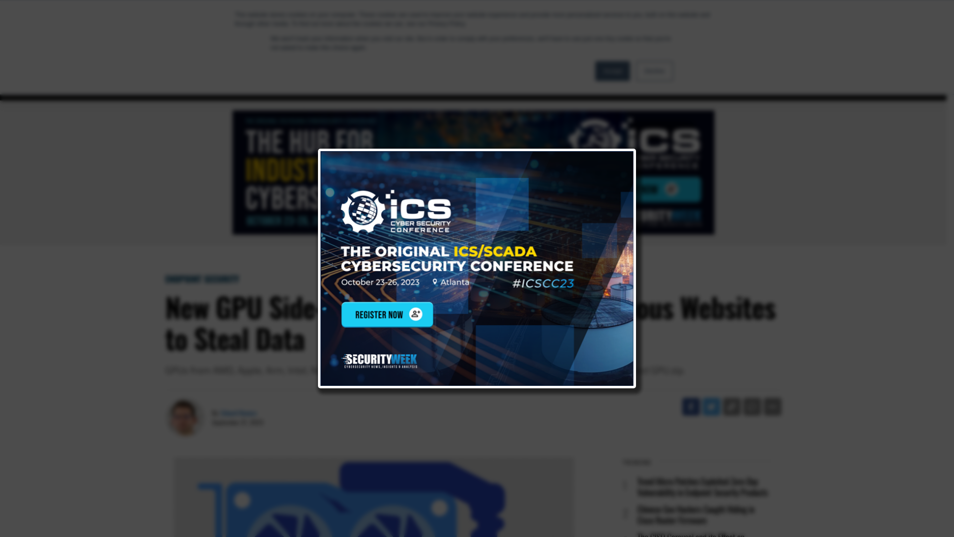 New GPU Side-Channel Attack Allows Malicious Websites to Steal Data - SecurityWeek