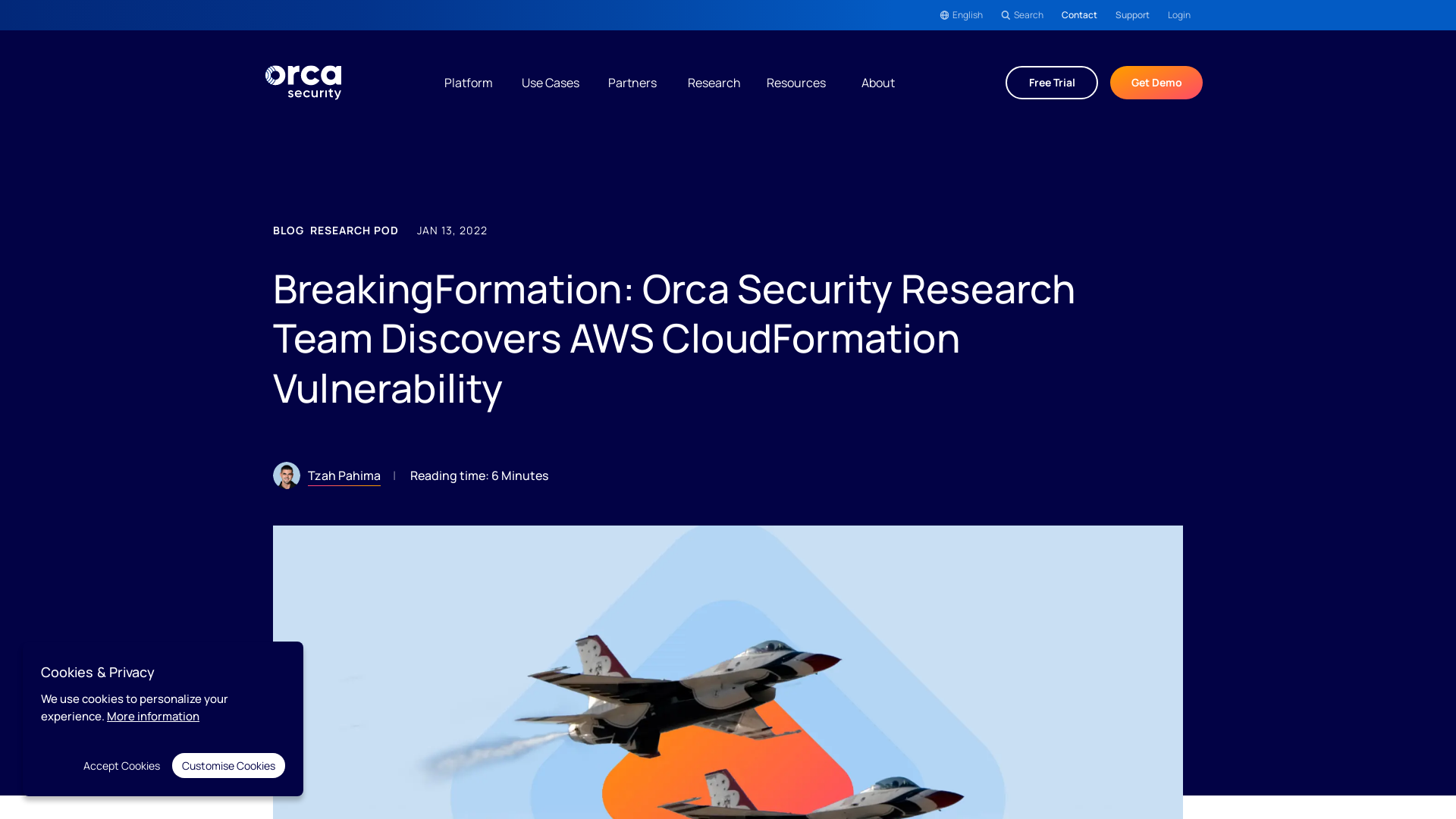 AWS CloudFormation Vulnerability | Orca Research Pod
