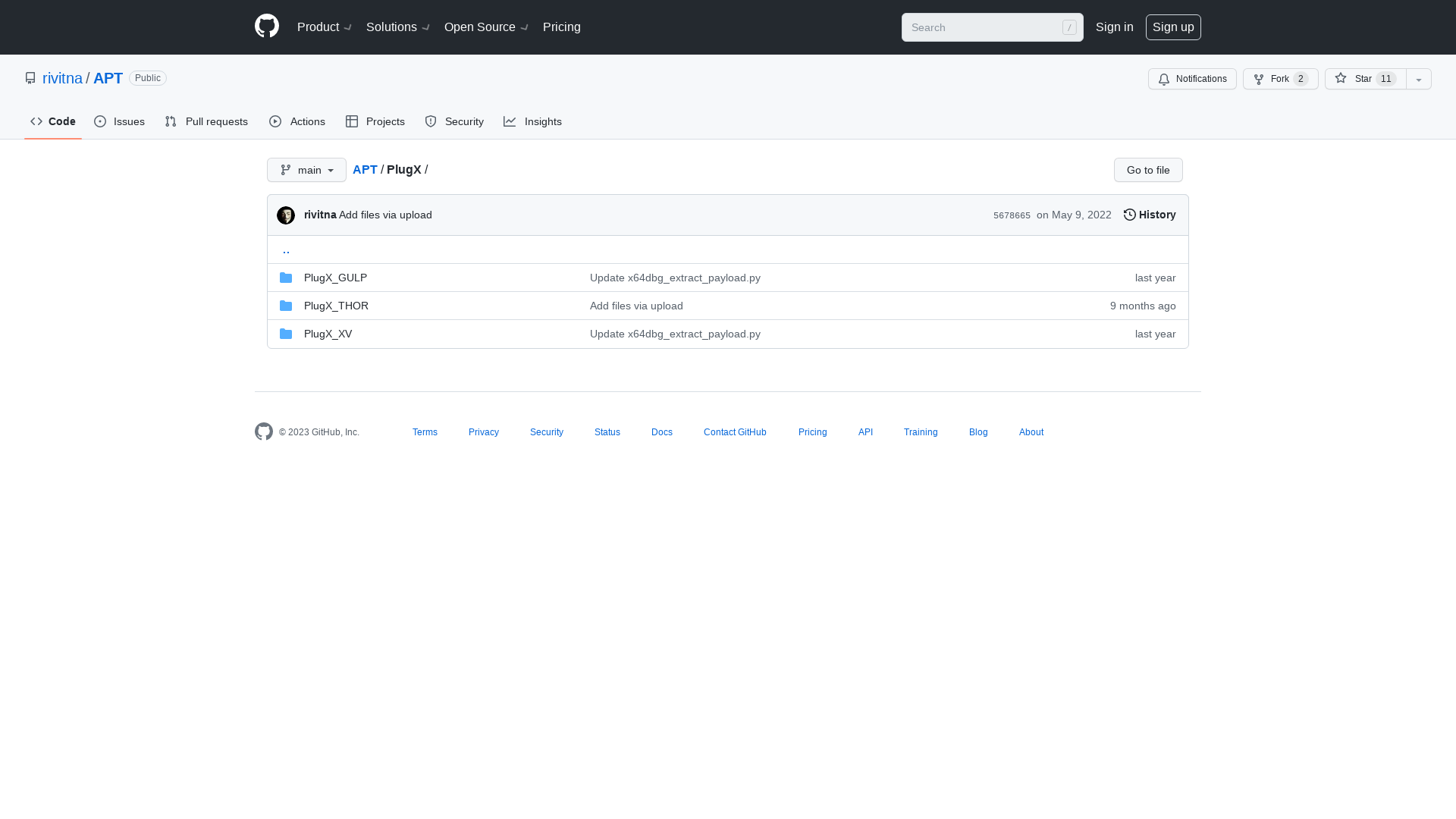 APT/PlugX at main · rivitna/APT · GitHub