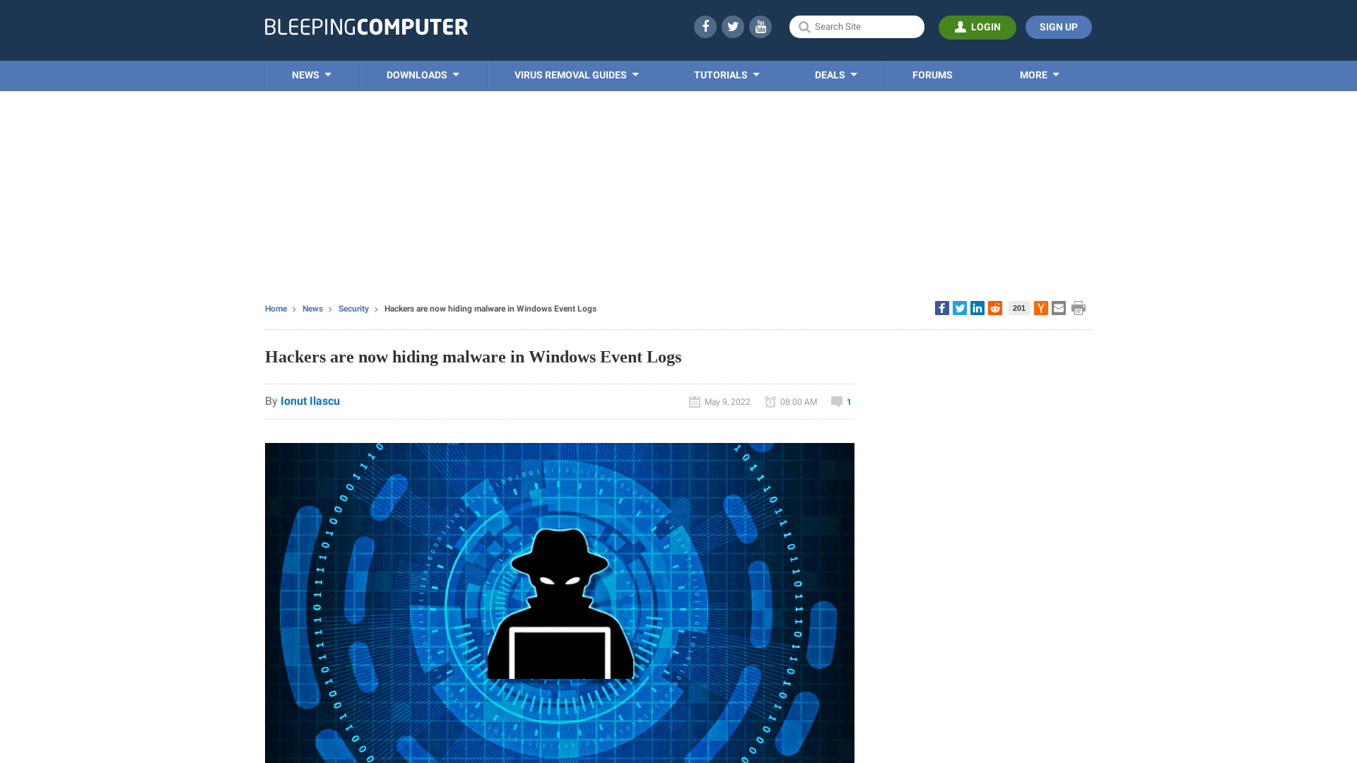 Hackers are now hiding malware in Windows Event Logs