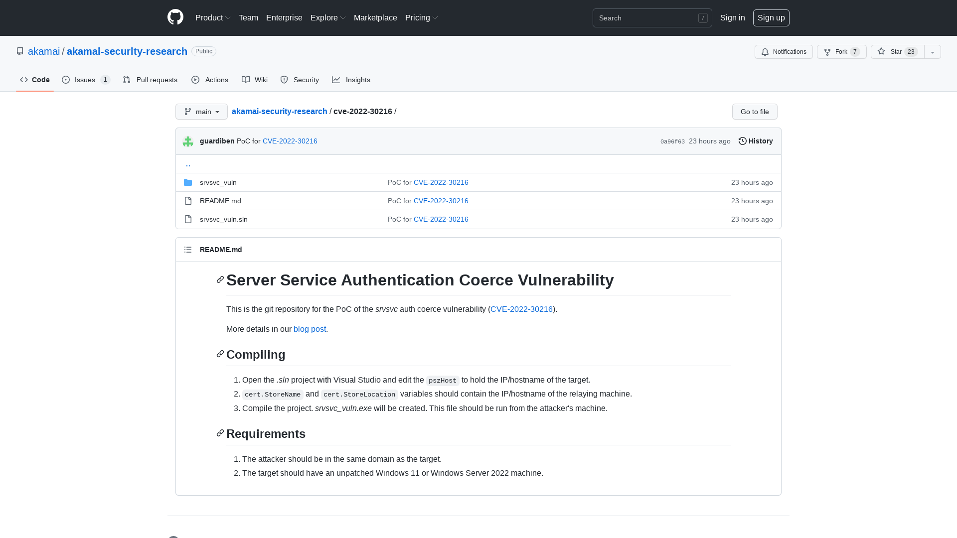 akamai-security-research/cve-2022-30216 at main · akamai/akamai-security-research · GitHub