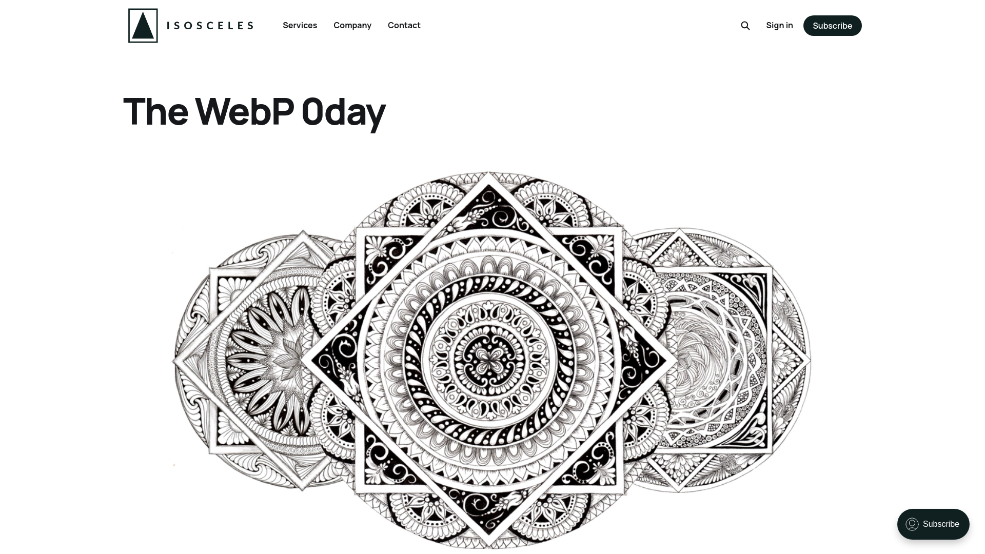 The WebP 0day