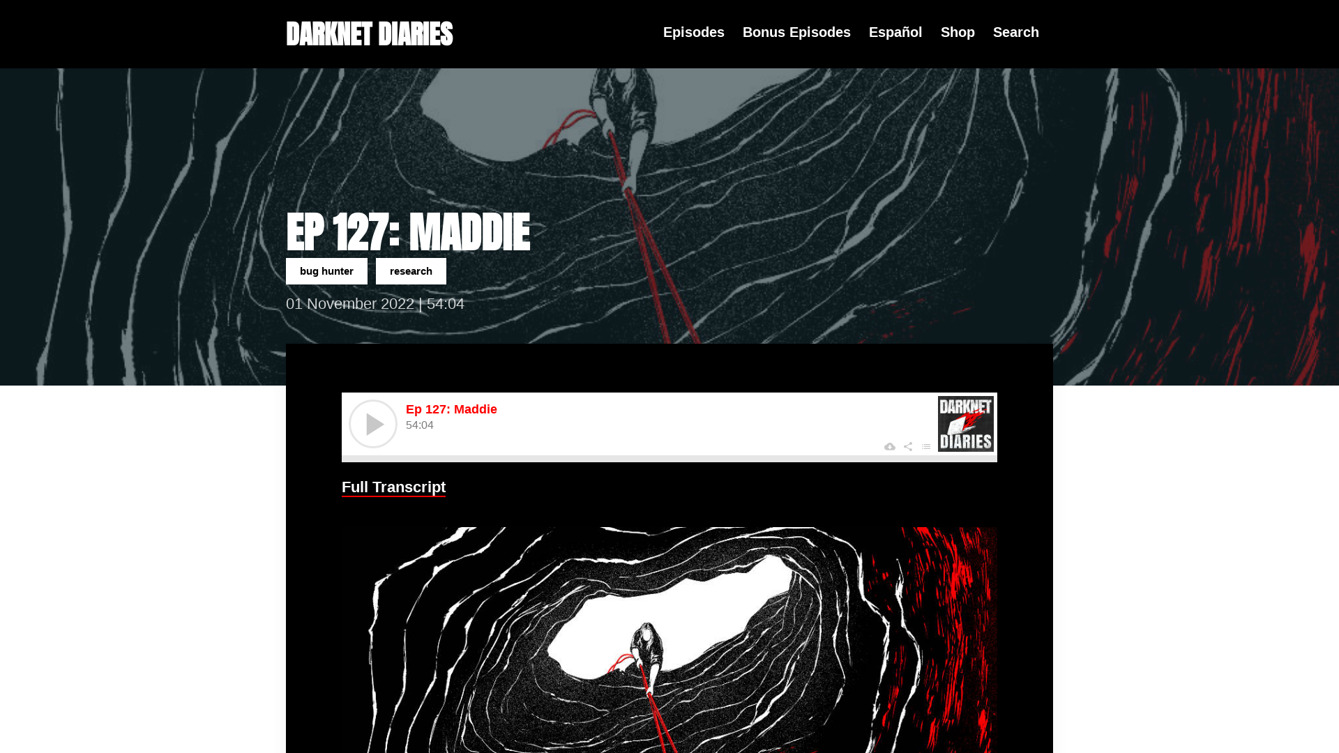 Maddie – Darknet Diaries