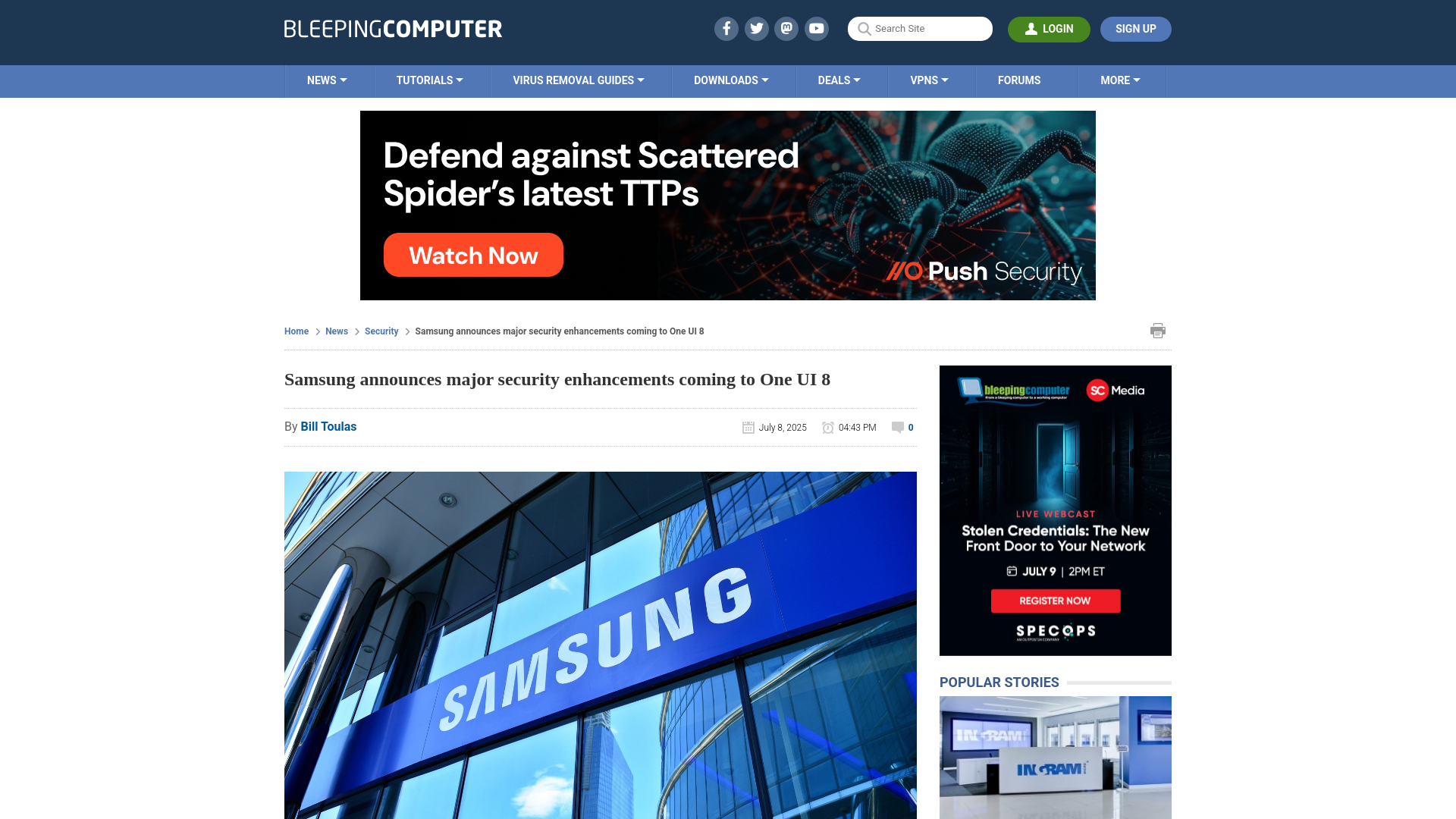 Samsung announces major security enhancements coming to One UI 8