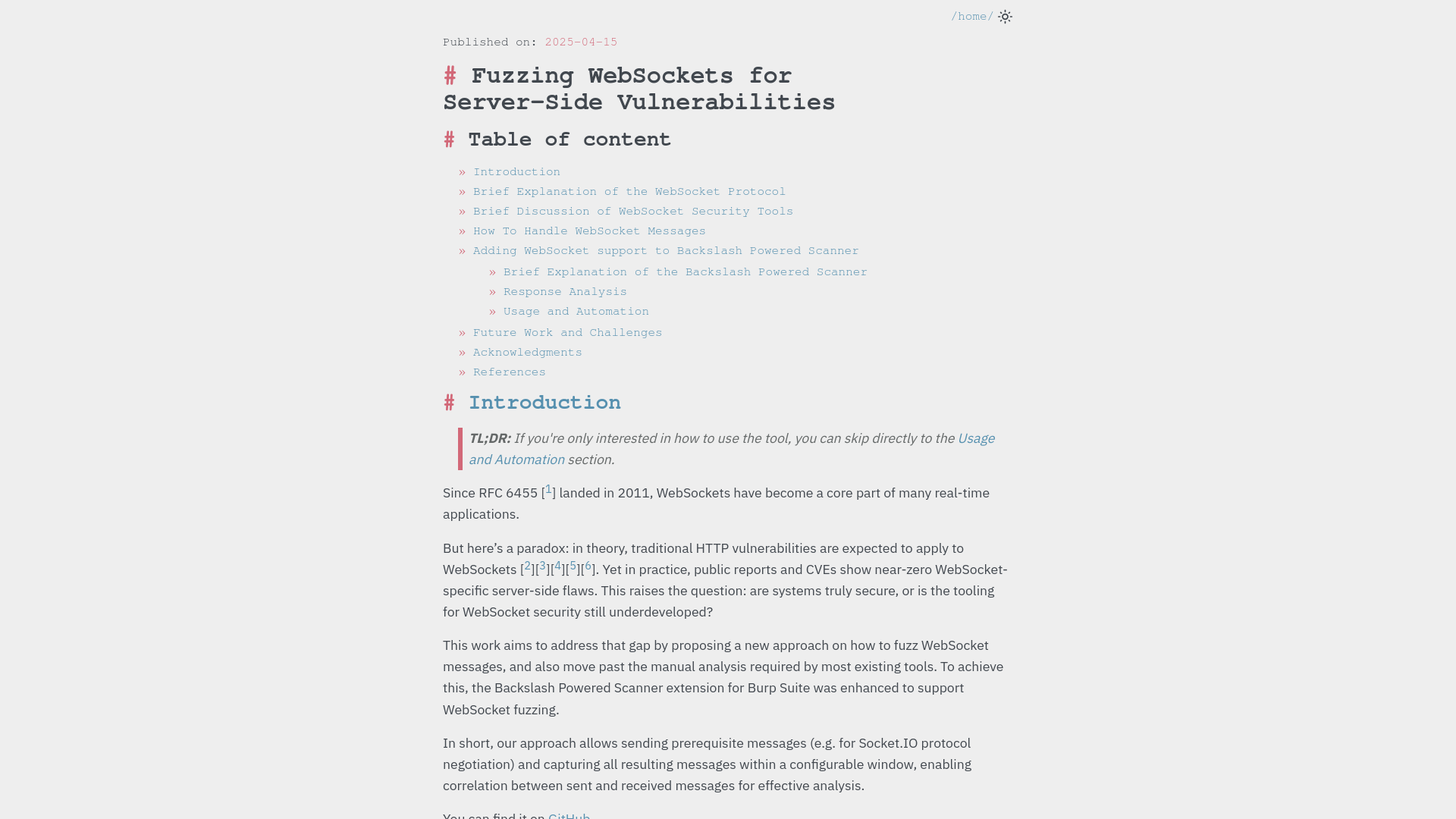 aretekzs | Fuzzing WebSockets for Server-Side Vulnerabilities