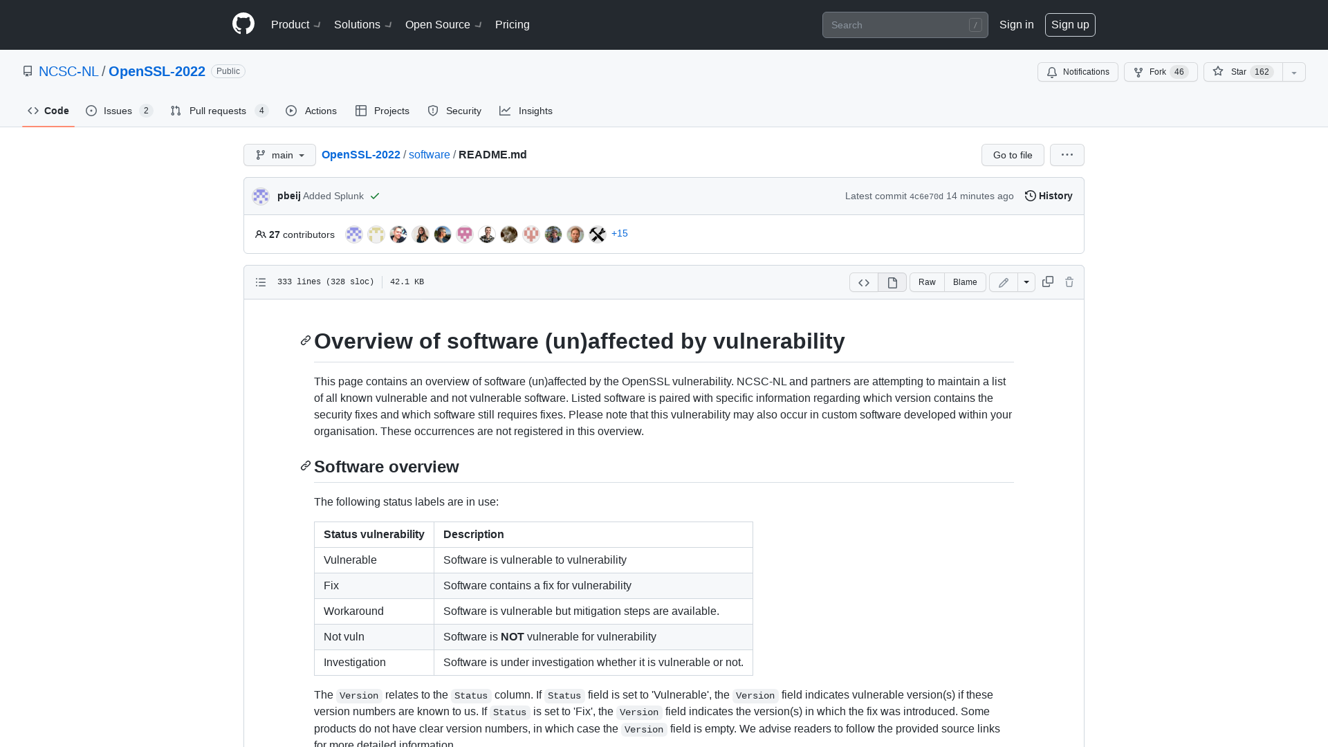 OpenSSL-2022/README.md at main · NCSC-NL/OpenSSL-2022 · GitHub