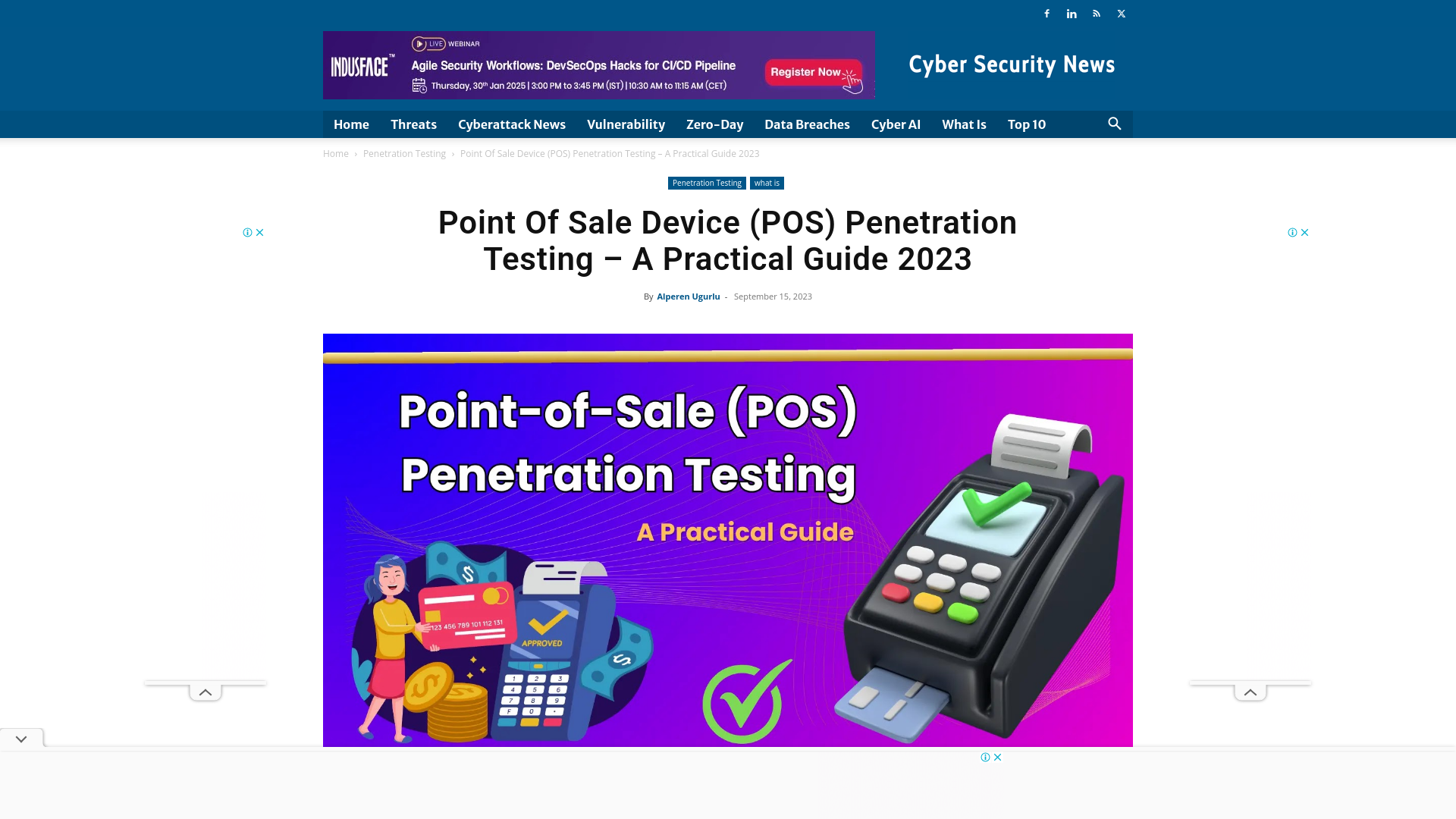 Point Of Sale Device (POS) Penetration Testing -A Practical Guide