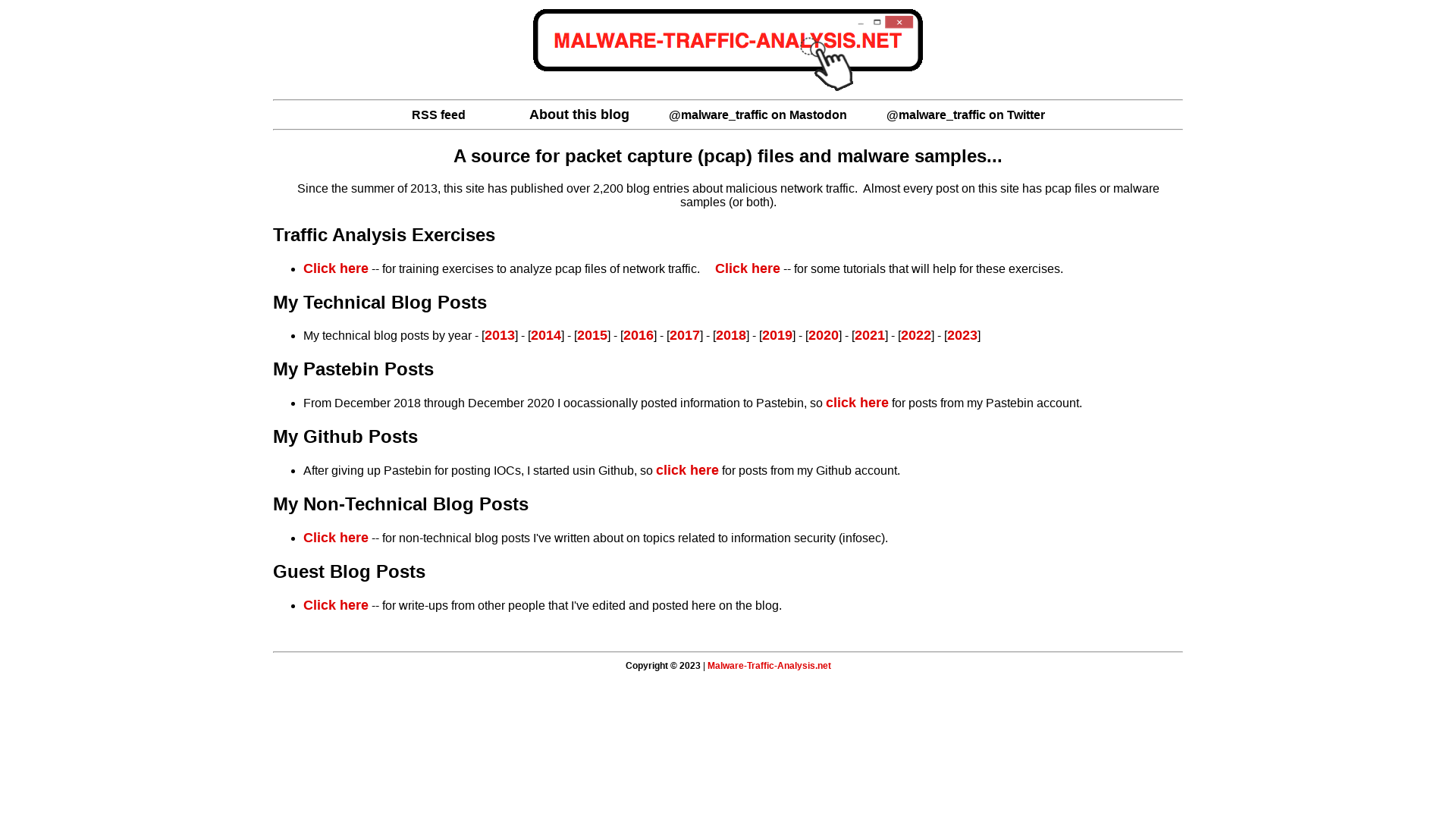 malware-traffic-analysis.net