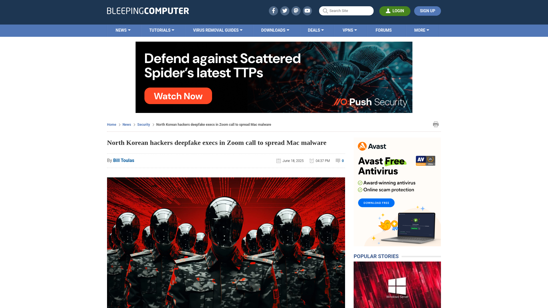 North Korean hackers deepfake execs in Zoom call to spread Mac malware