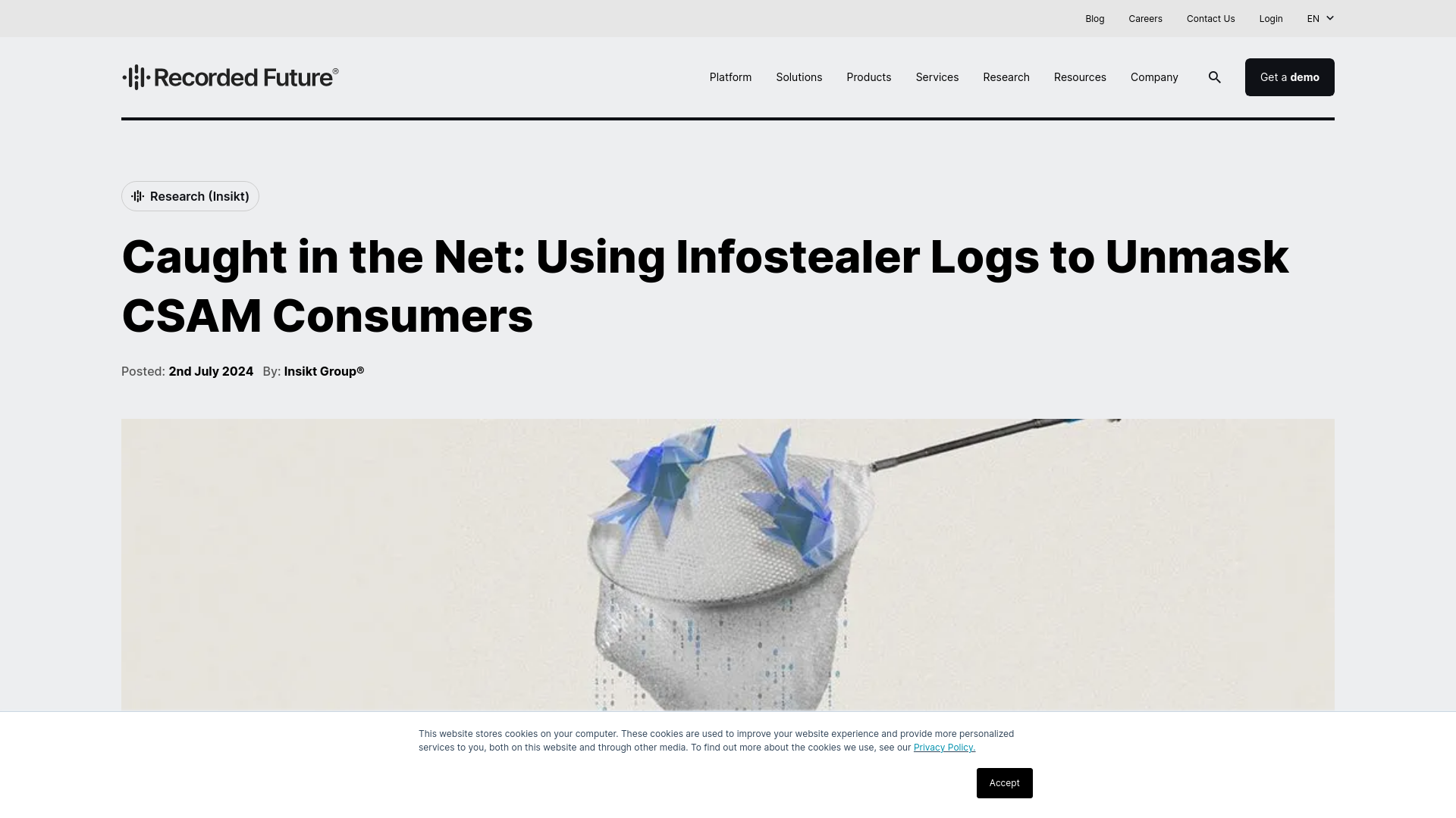 Caught in the Net: Using Infostealer Logs to Unmask CSAM Consumers | Recorded Future