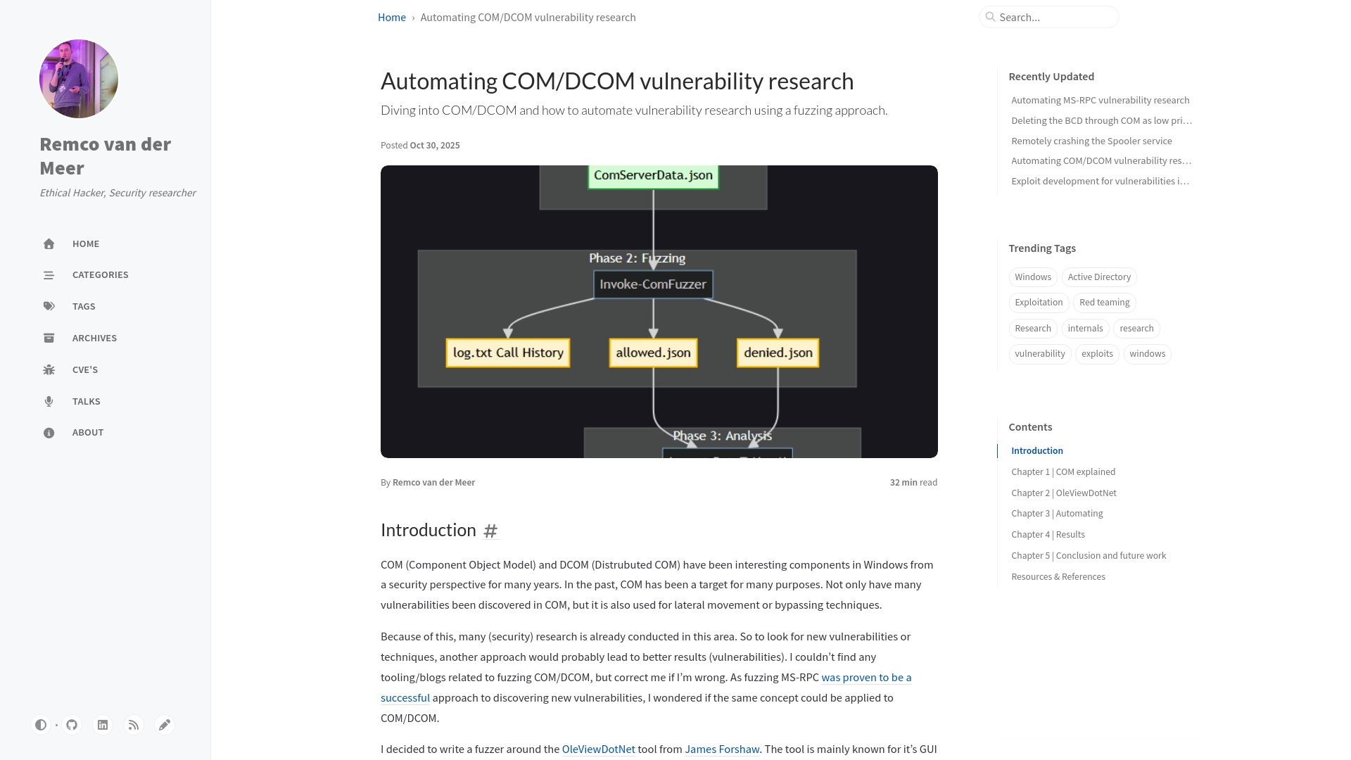 Automating COM/DCOM vulnerability research | Remco van der Meer