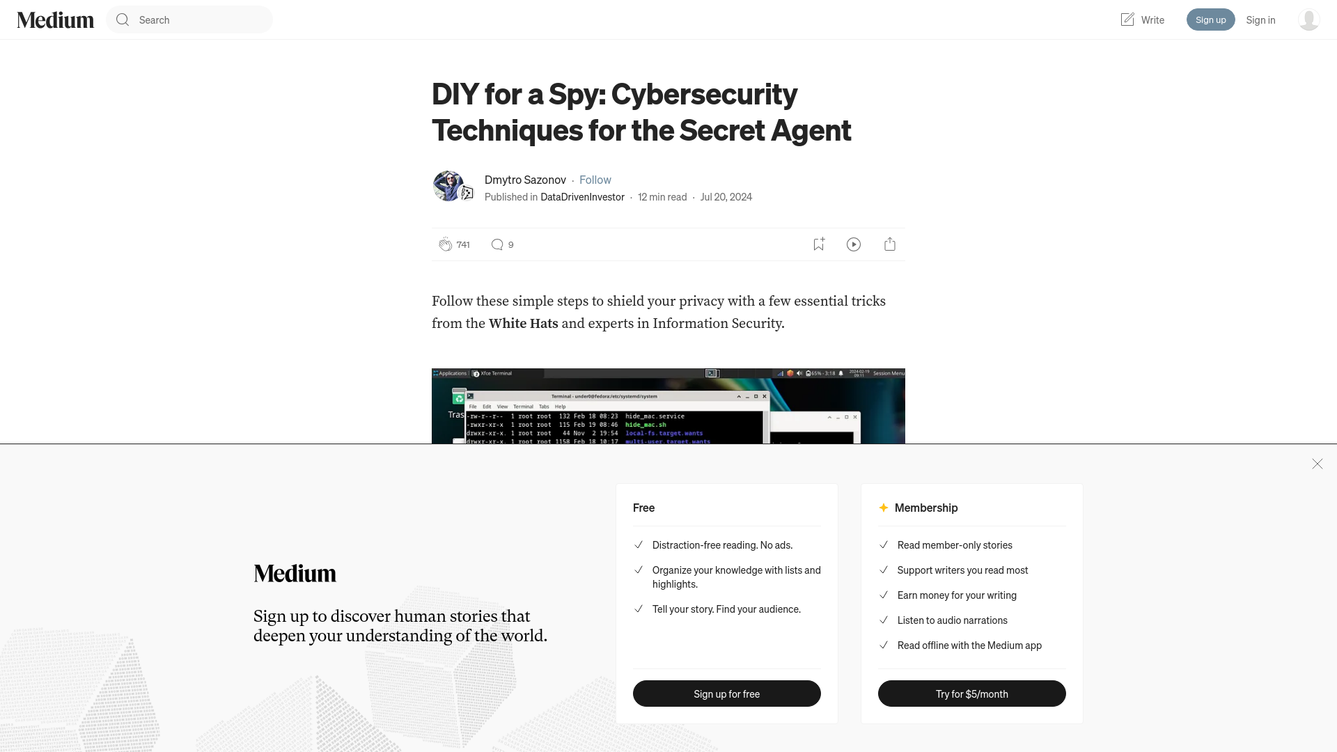 Cybersecurity Tricks for Secret Agent | DataDrivenInvestor