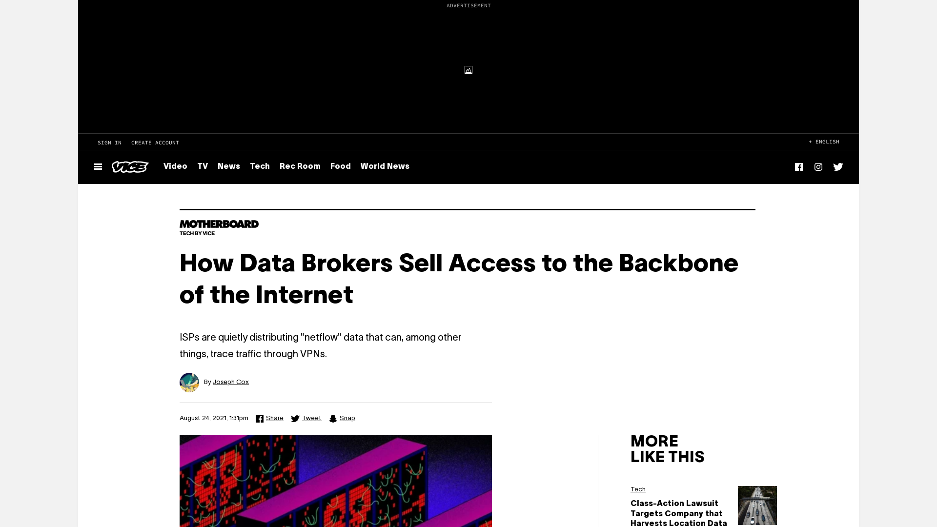 How Data Brokers Sell Access to the Backbone of the Internet