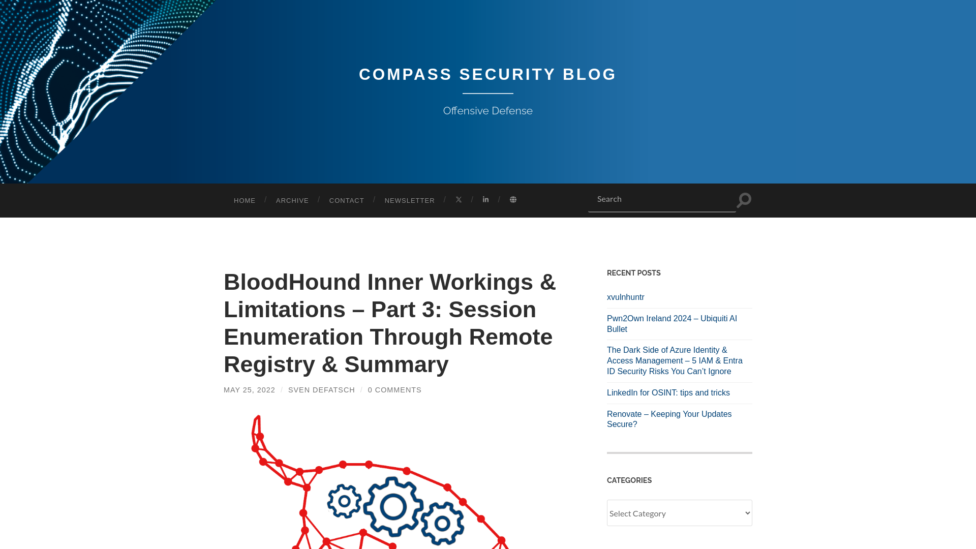 BloodHound Inner Workings & Limitations – Part 3: Session Enumeration Through Remote Registry & Summary – Compass Security Blog