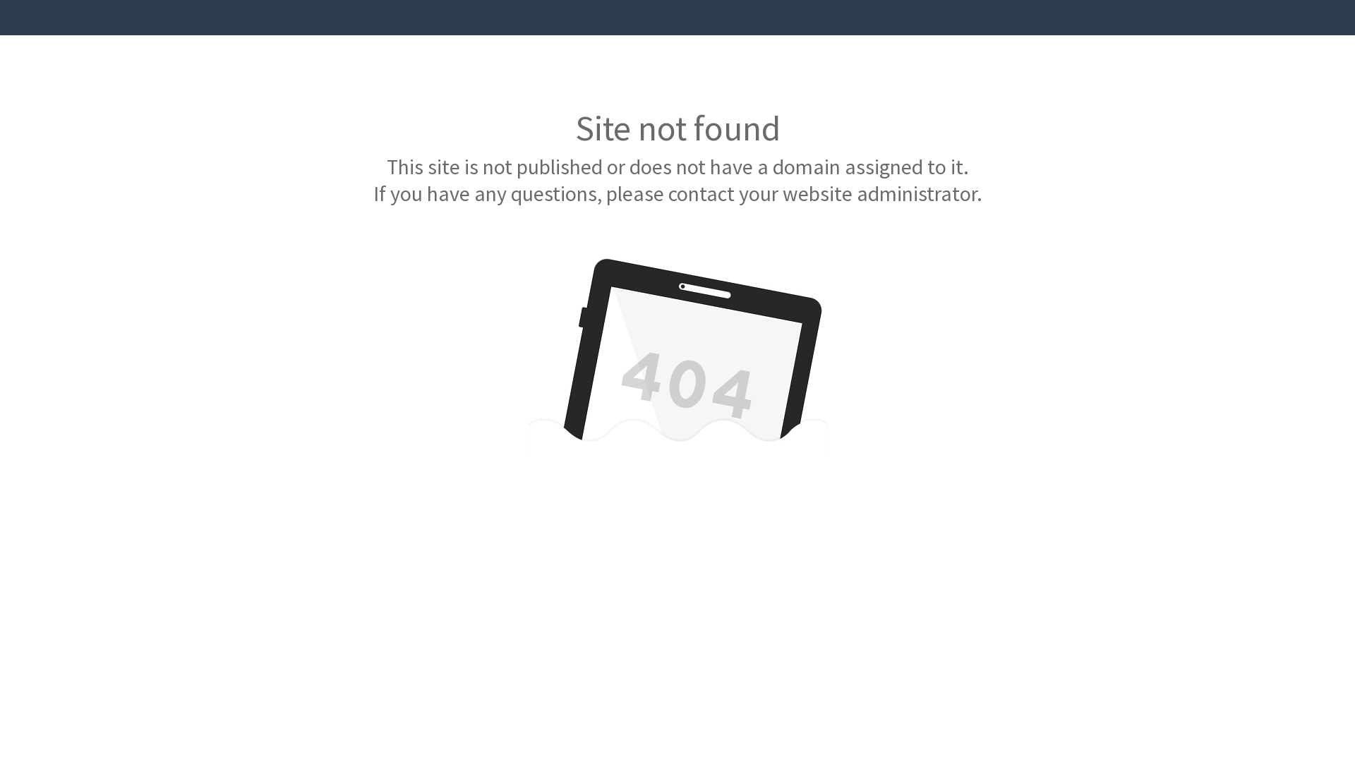 SITE NOT FOUND